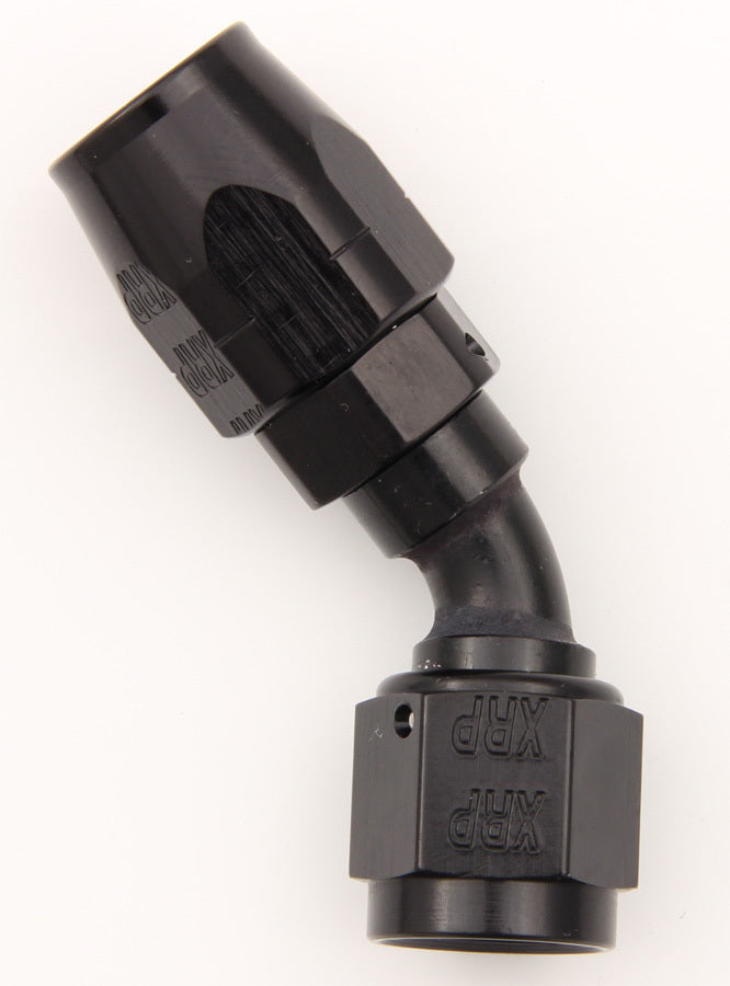 XRP 204506BB #6 45 Deg Dbl Swivel Hose End Black XRP 204506BB
