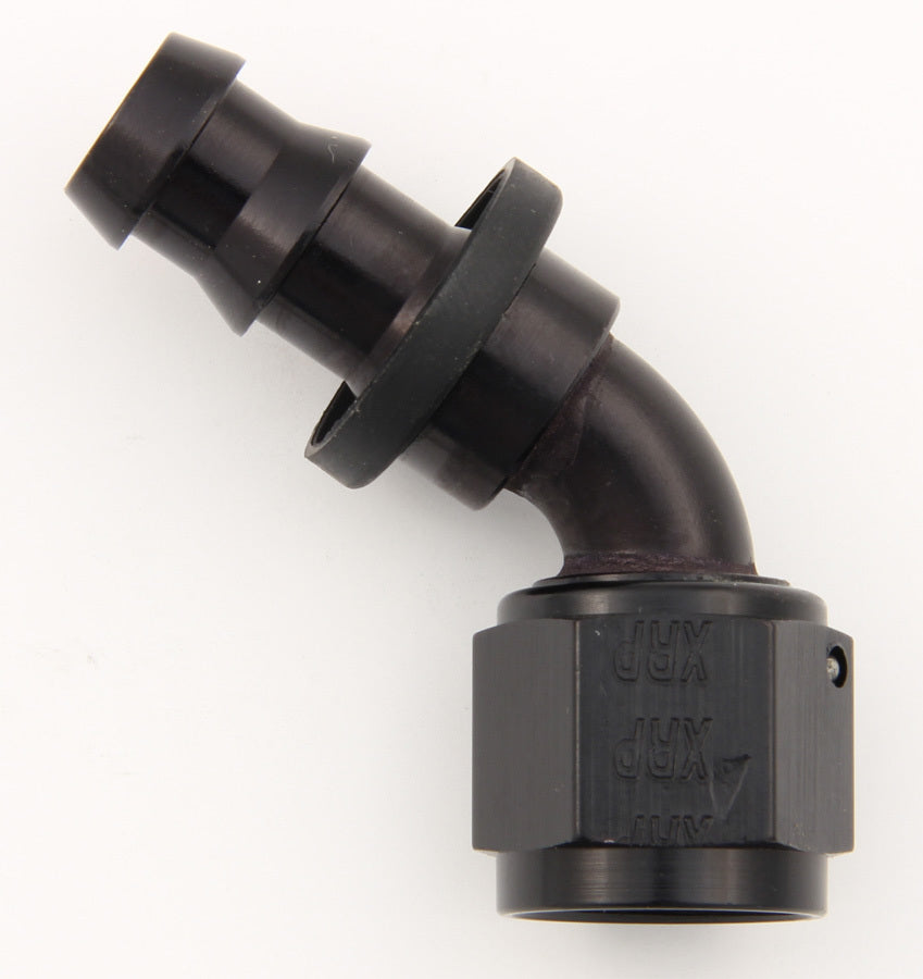 XRP 236012BB #12 60 Deg Push-On Hose End Black XRP 236012BB