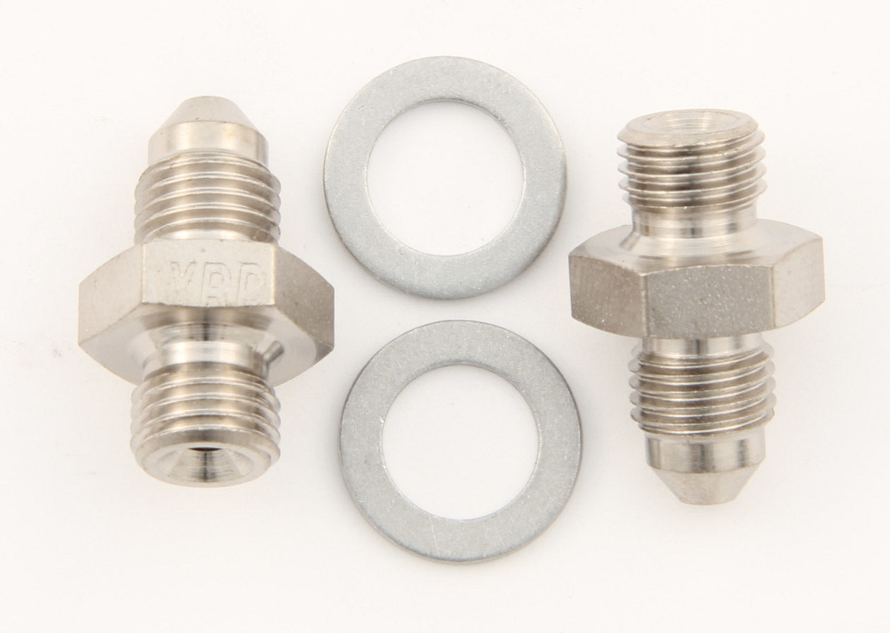 XRP 402733 3/8-24 to #3 Stl Crush Washer Seal Adapter (Pr) XRP 402733