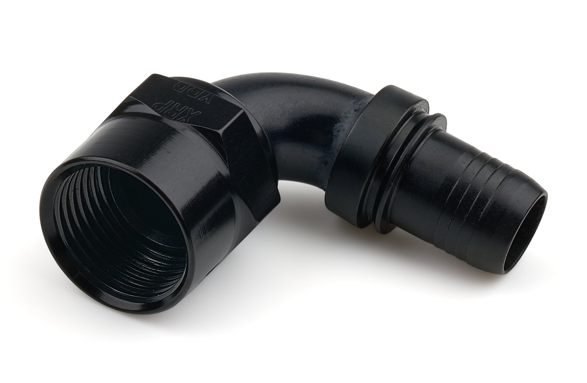 XRP RC229010TDBB 10an 90-Deg Race Crimp Hose End Black XRP RC229010TDBB