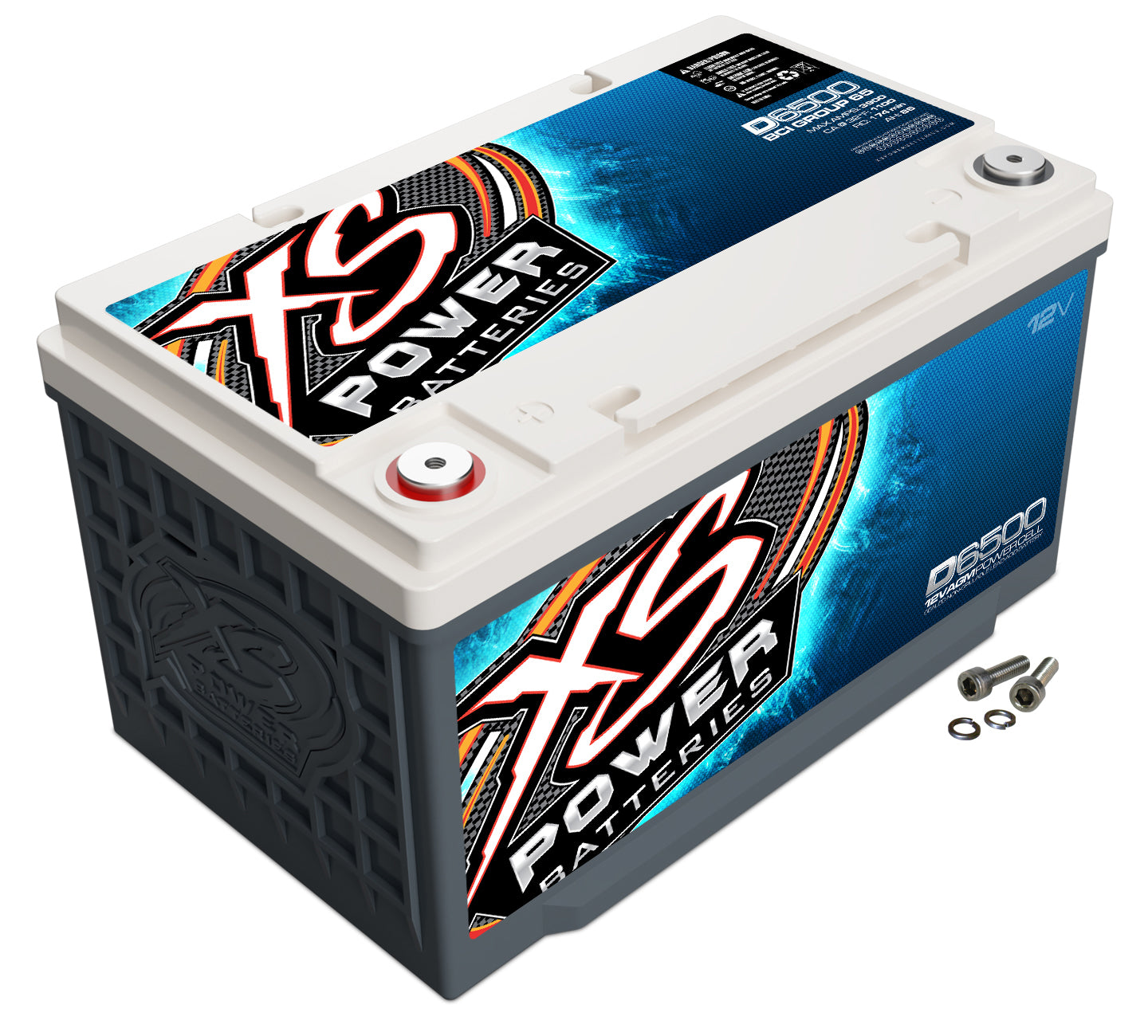 XS Power D6500 XS Power AGM Battery 12 Volt 1070A CA XS Power D6500