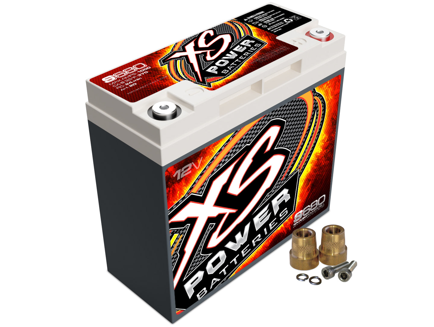 XS Power S680 XS Power AGM Battery 12V 370A CA XS Power S680
