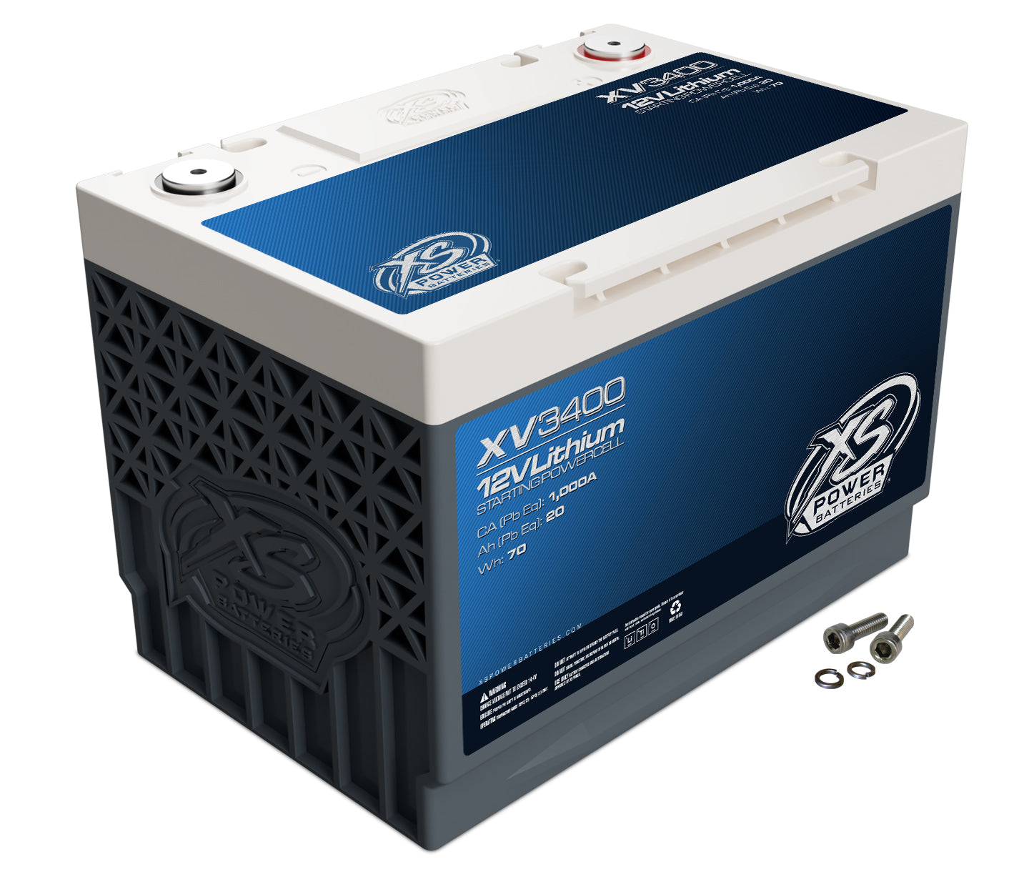 XS Power XV3400 Lithium Titan8 XV Series 12 Volt Battery 1000 CA XS Power XV3400