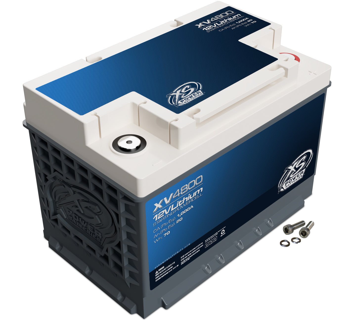 XS Power XV4800 Lithium Titan8 XV Series 12 Volt Battery 1000 CA XS Power XV4800