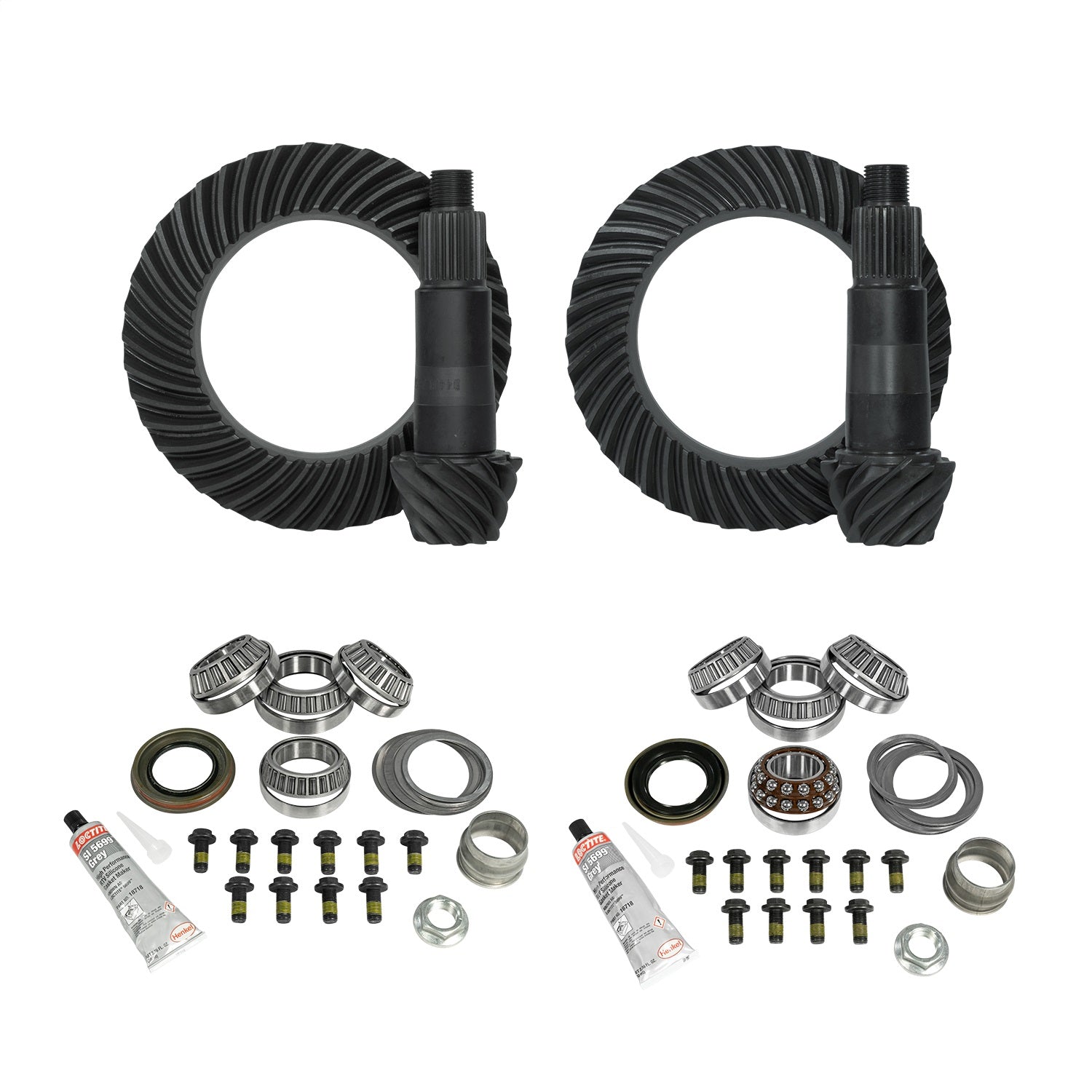 Yukon Gear YGK068 Yukon Gear/Kit Package for JL/JT Rubicon D44 Rear/D44 Front; 4.88 Gear Yukon Gear YGK068