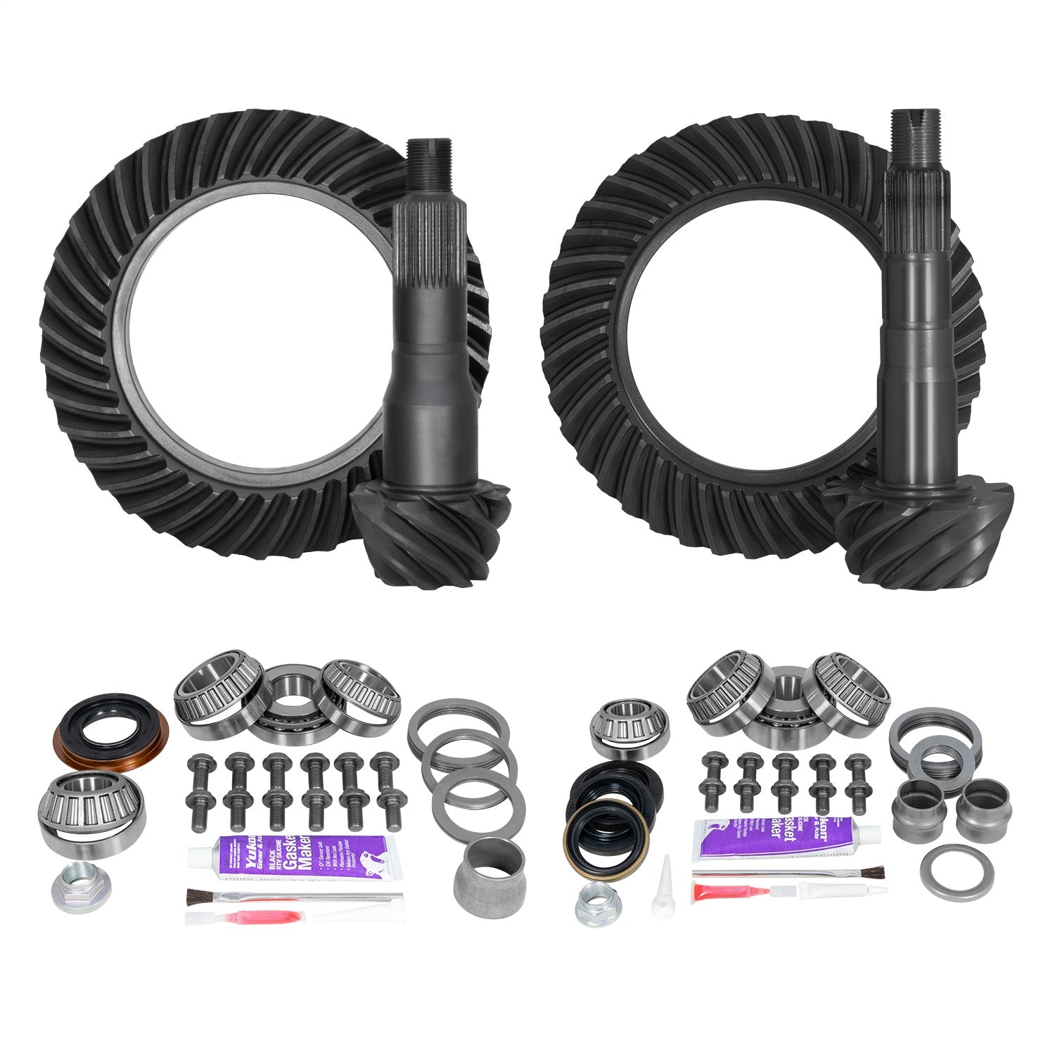 Yukon Gear YGKT003-488 Ring/Pinion Gear Kit Package Front/Rear with Install Kits-Toyota 8.75/8IFS Yukon Gear YGKT003-488