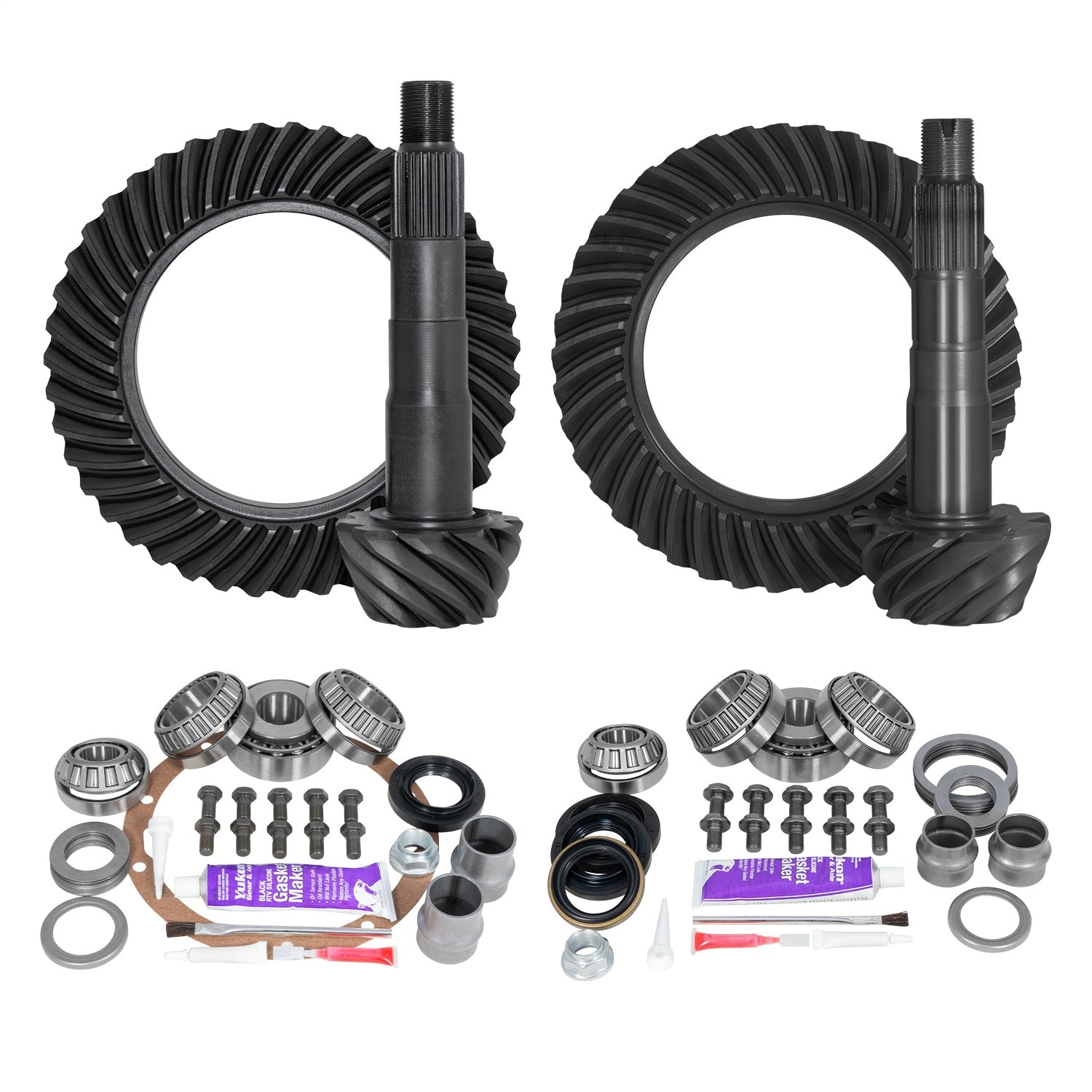 Yukon Gear YGKT004-529 Ring/Pinion Gear Kit Package Front/Rear with Install Kits-Toyota 8in./8IFS Yukon Gear YGKT004-529