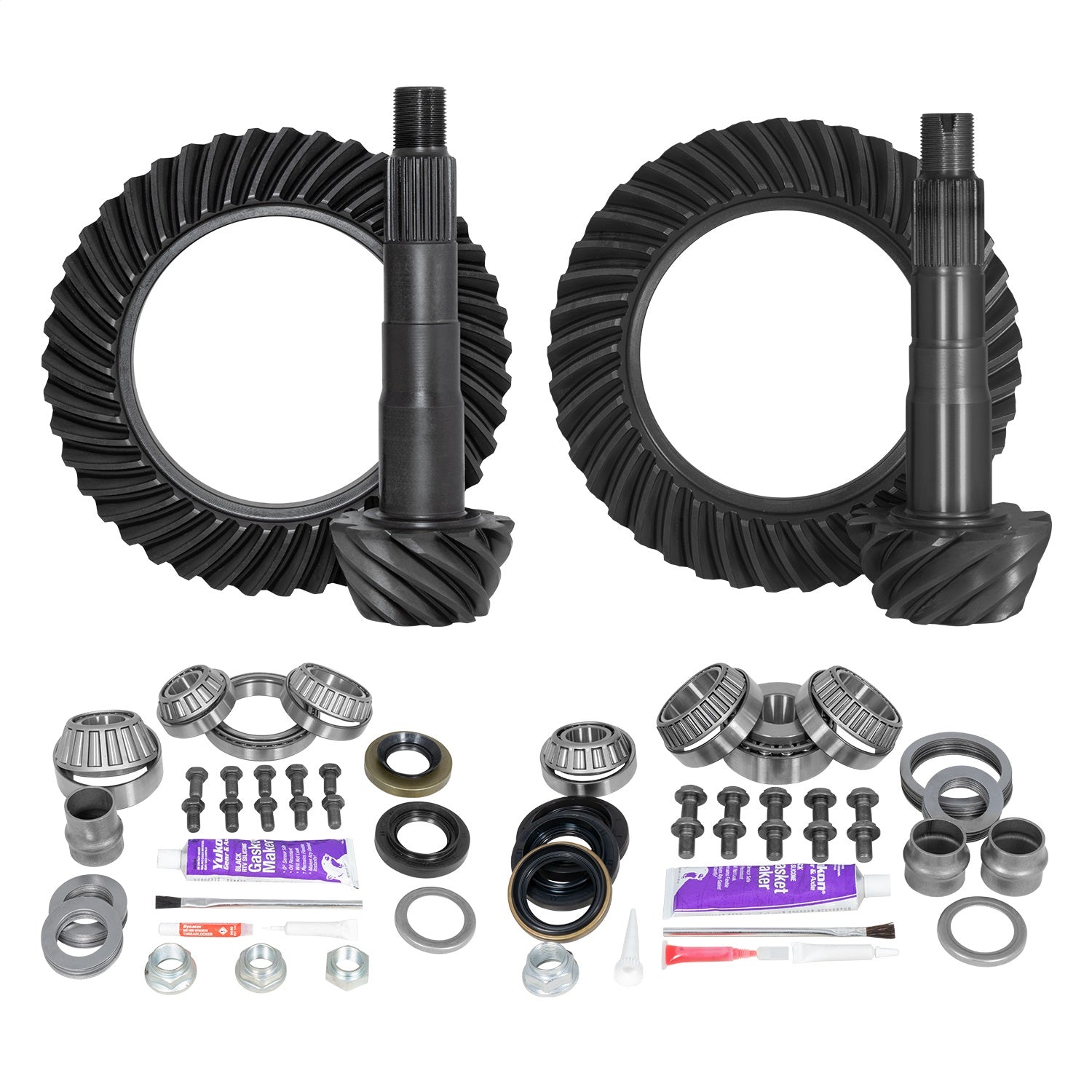 Yukon Gear YGKT006-488-3 Ring/Pinion Gear Kit Package Front/Rear with Install Kits-Toyota 8in./8in.IFS Yukon Gear YGKT006-488-3