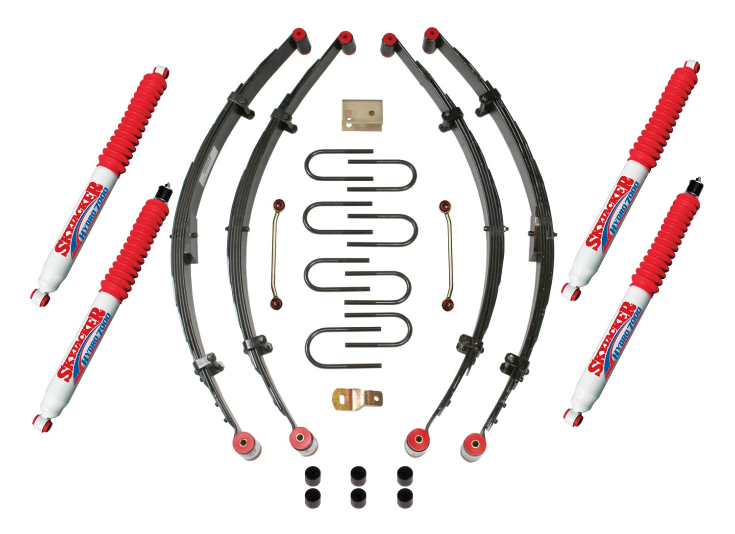 Skyjacker YJ41BKH 4IN. KIT; 87-96 YJ W/4 HYDROS Skyjacker YJ41BKH