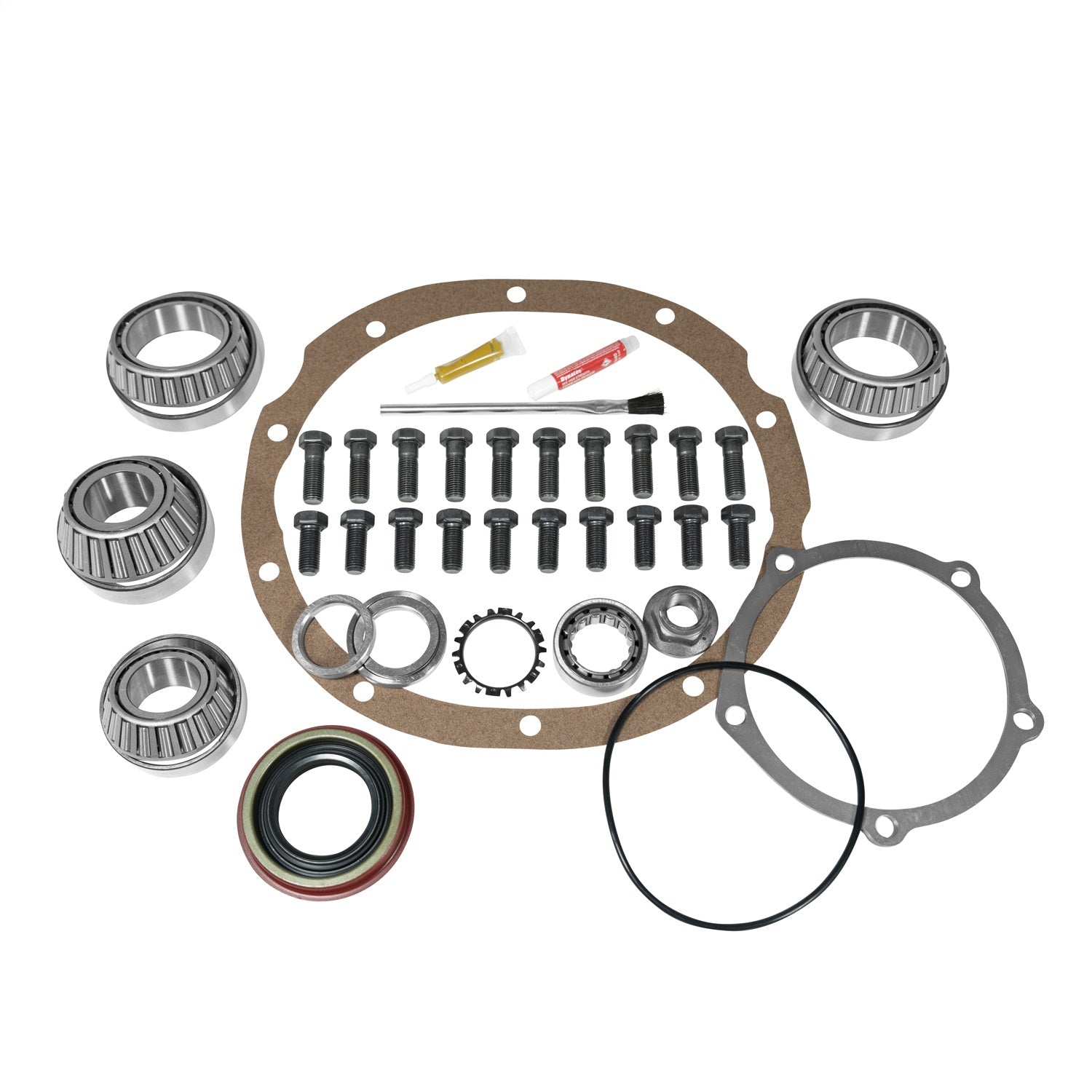 Yukon Gear YK F9-A-SPC Yukon Master Overhaul kit for 9in. LM102910 diff; with crush sleeve eliminator Yukon Gear YK F9-A-SPC