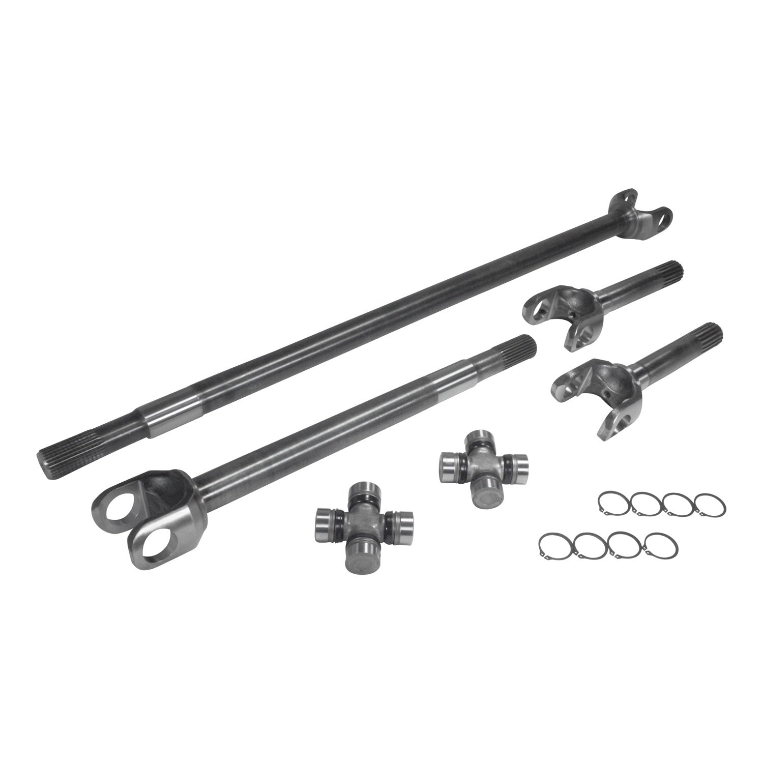 Yukon Gear and Axle YA W24118 Yukon front 4340 Chrome- Moly replacement axle ki Yukon Gear and Axle YA W24118