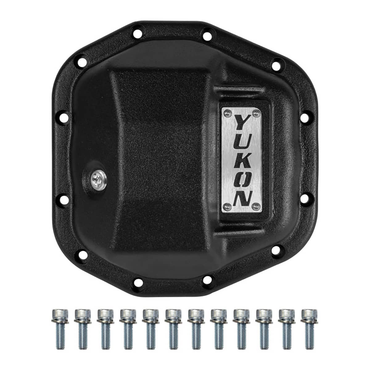 Yukon Gear and Axle YHCC-D44JL-REAR YUKON HARDCORE REAR NODULAR IRON DIFFERENTIAL COVER 18-24 JEEP DANA 44 Yukon Gear and Axle YHCC-D44JL-REAR