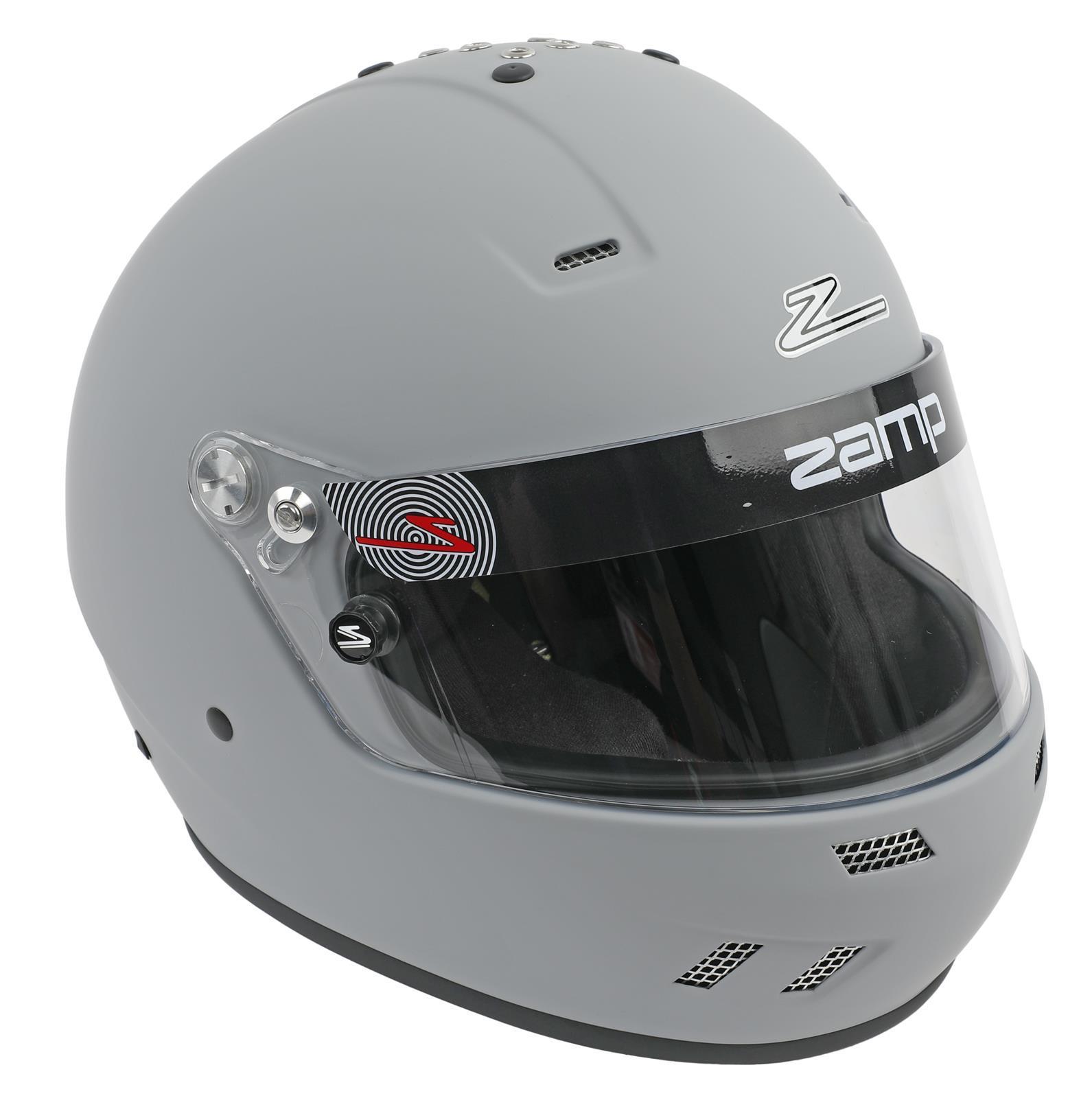 zamp H78315FL Helmet RZ-57V Large Flat Gray SA2025 zamp H78315FL