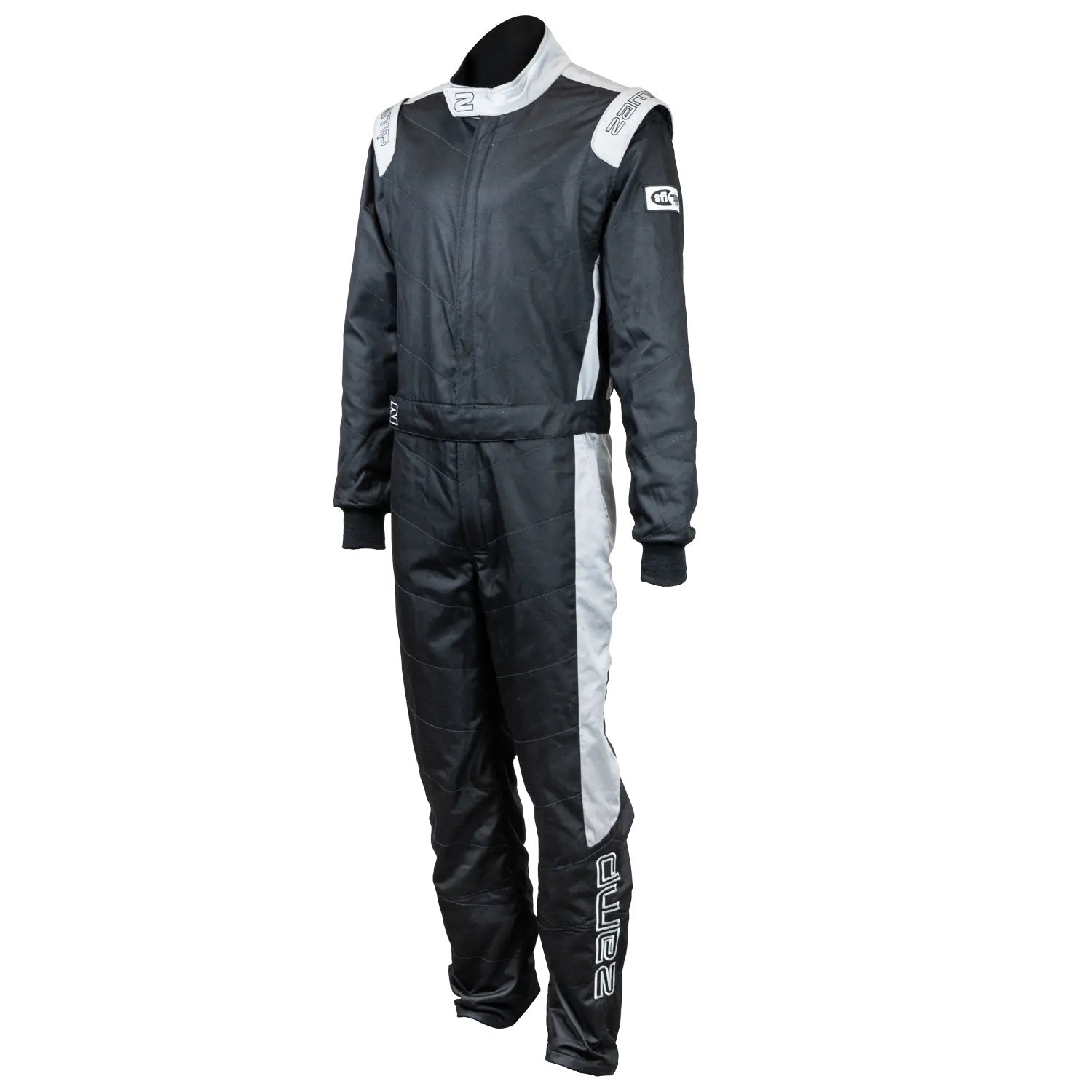 zamp R12C153XL Suit ZR-40 3X-Large Black/Gray SFI3.2A/5 zamp R12C153XL