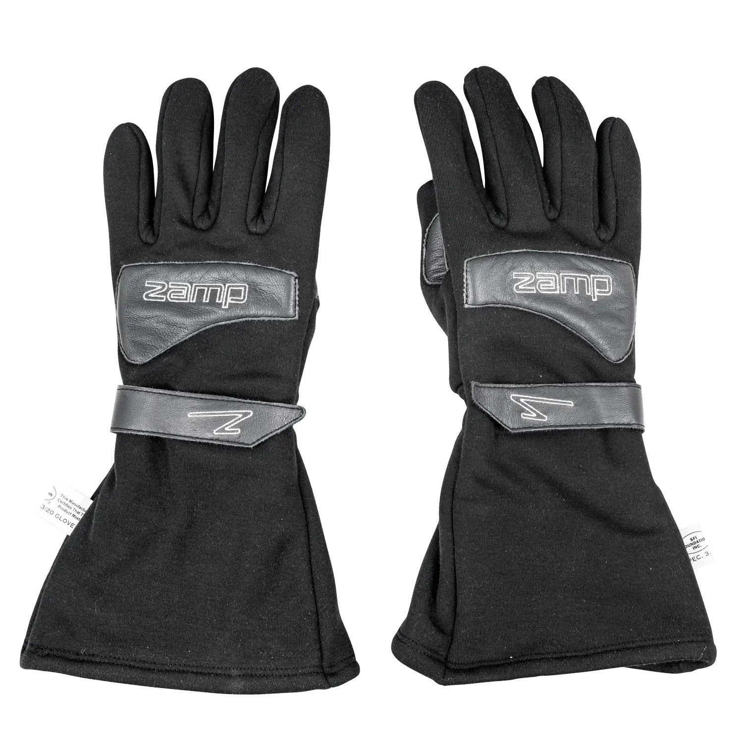 zamp RG400032XL Gloves ZR-Drag XX-Large Black SFI 3.3/20 zamp RG400032XL