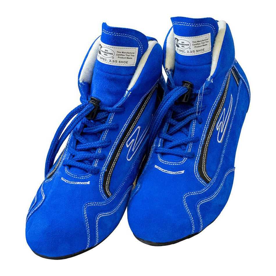 zamp RS00100408 Shoe ZR-30 Blue Size 8 SFI 3.3/5 zamp RS00100408