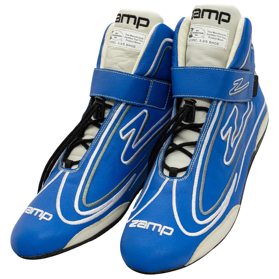 zamp RS003C0410 Shoe ZR-50 Blue Size 10 SFI 3.3/5 zamp RS003C0410
