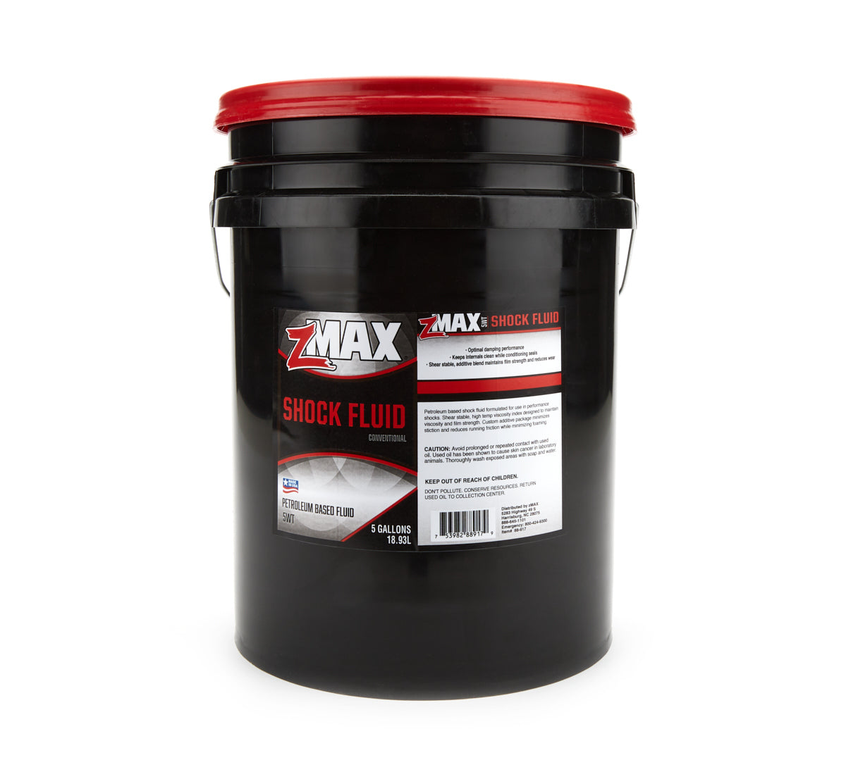 zMAX Micro-lubricant 88-917 Shock Fluid 5wt Conventi onal 5 Gal. Pail zMAX Micro-lubricant 88-917