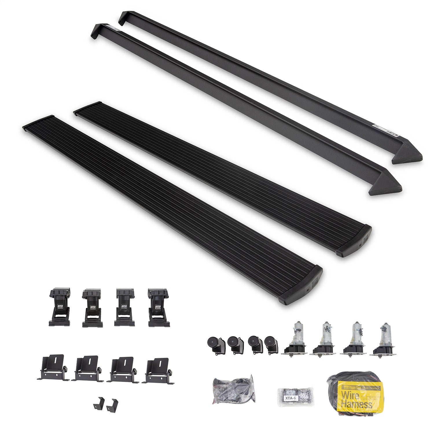 AMP Research 77135-01A PowerStep™ XL; Incl. OEM Style Illumination; Black; Pair; AMP Research 77135-01A
