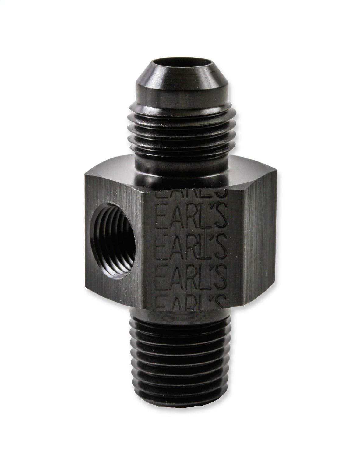 Earl's Performance AT100194ERL Aluminum Fuel Pressure Gauge Tee Adapter Earl's Performance AT100194ERL