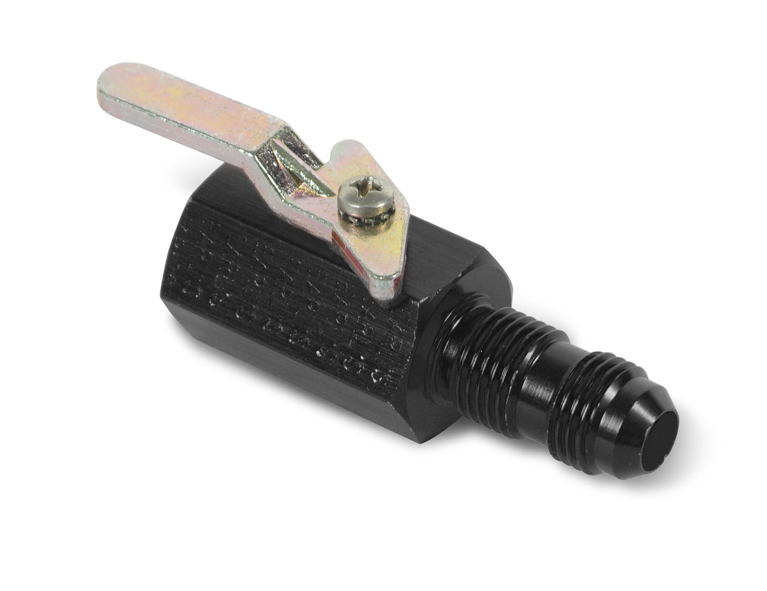 Earl's Shut-Off Valve 3/8" NPT Female Inlet & -8AN Bulkhead Outlet