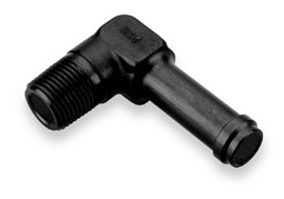 Earl's Performance AT984208ERL 90 Deg 1/2 Id Hose  to 3/8npt Fitting Black Earl's Performance AT984208ERL
