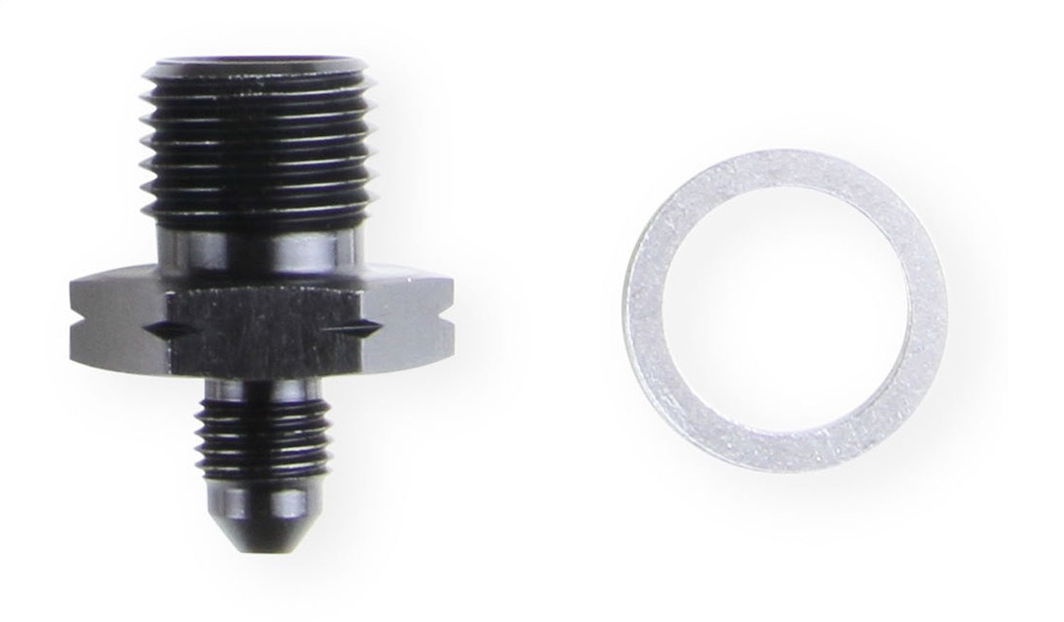 Earl's Performance AT9919BFJERL Straight Oil Pressure Gauge AN to Metric Adapter Earl's Performance AT9919BFJERL