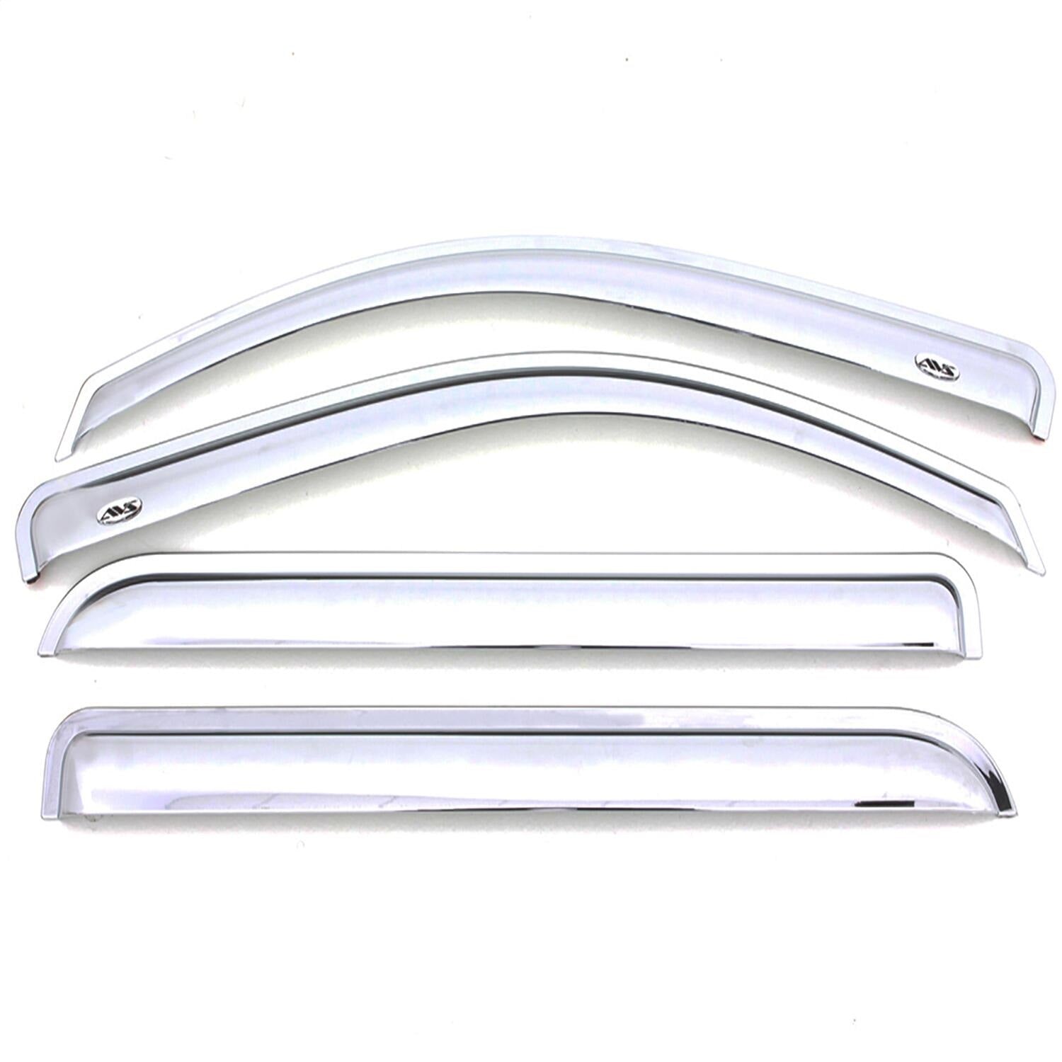 Auto Ventshade (AVS) 684383 Chrome Ventvisor™ Deflector 4 pc.; Outside Mount; Auto Ventshade (AVS) 684383