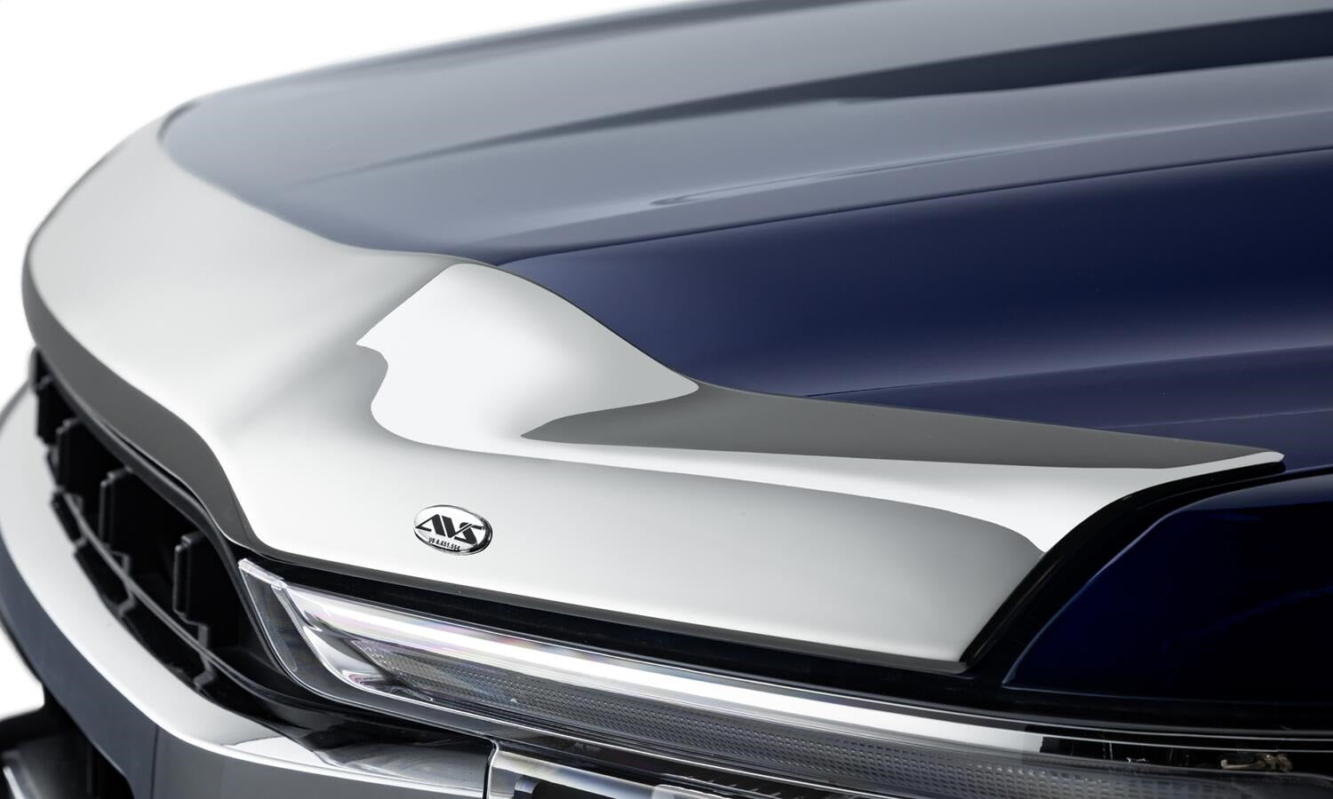Auto Ventshade (AVS) 622196 Aeroskin Chrome Hood Protector; Low Profile; Auto Ventshade (AVS) 622196