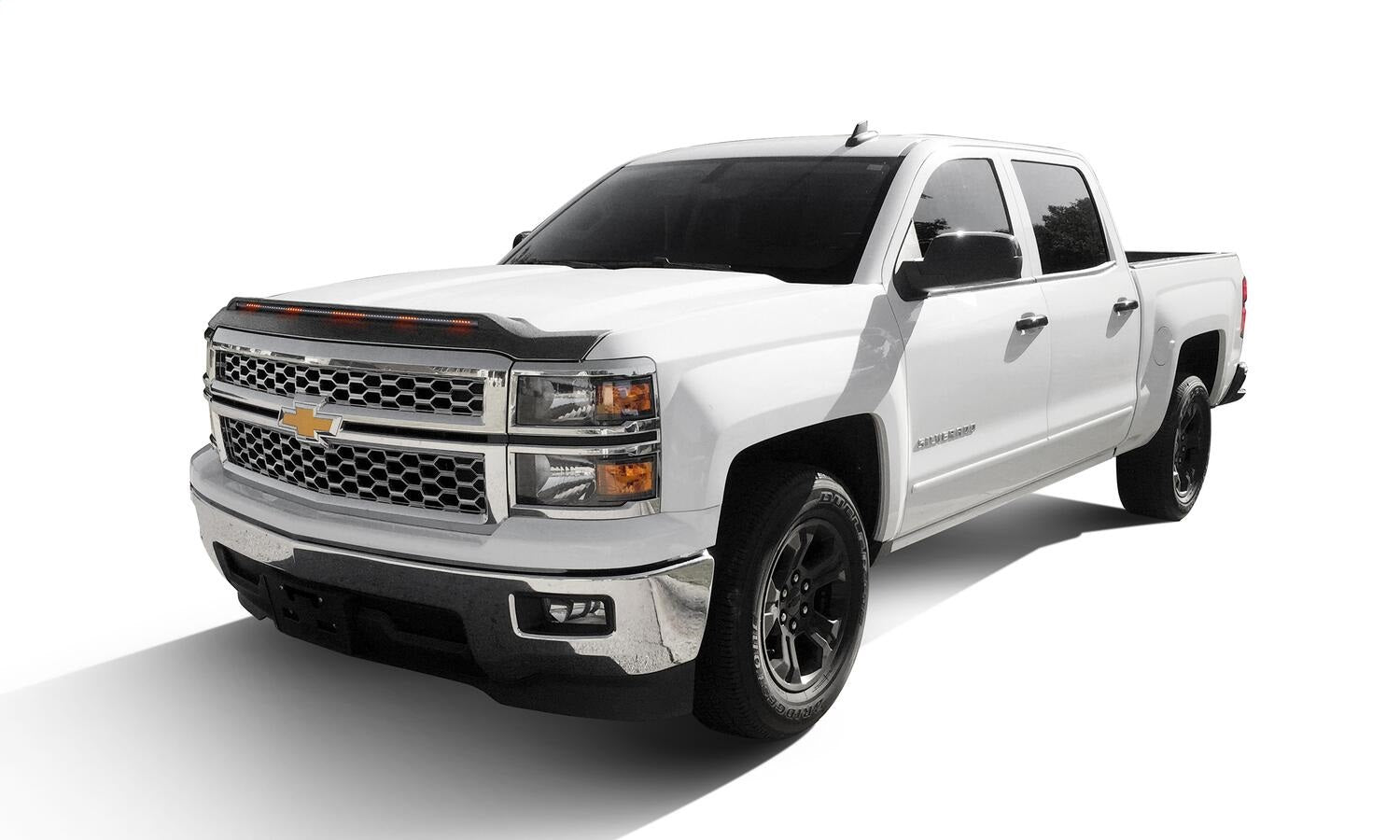 Auto Ventshade (AVS) 953123 Aeroskin LightShield™ Pro Hood Protector; Black; Low Profile; Auto Ventshade (AVS) 953123