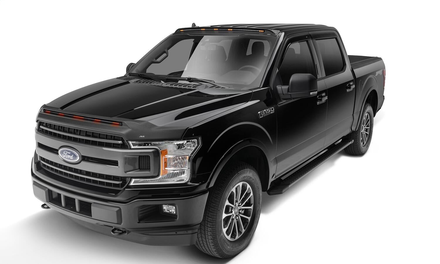 Auto Ventshade (AVS) 953096 Aeroskin LightShield™ Pro Hood Protector; Black; Low Profile; Auto Ventshade (AVS) 953096