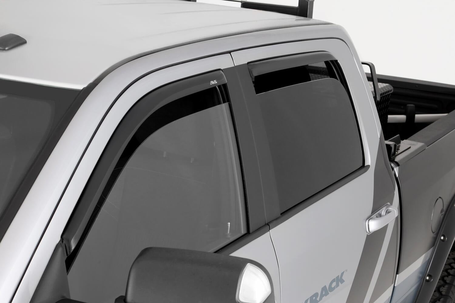 Auto Ventshade AVS 194270 Ventvisor® In-Channel Deflector 4 pc.; Smoke; Auto Ventshade AVS 194270