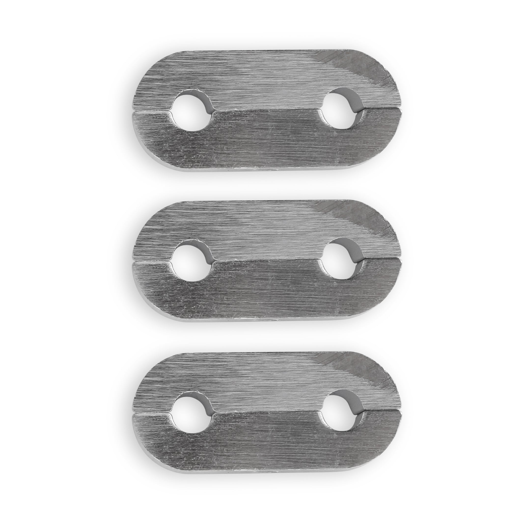 Earl's Performance 167203ERL 3/16in. Polished Alum. Hose/Tube Separators-3pk Earl's Performance 167203ERL