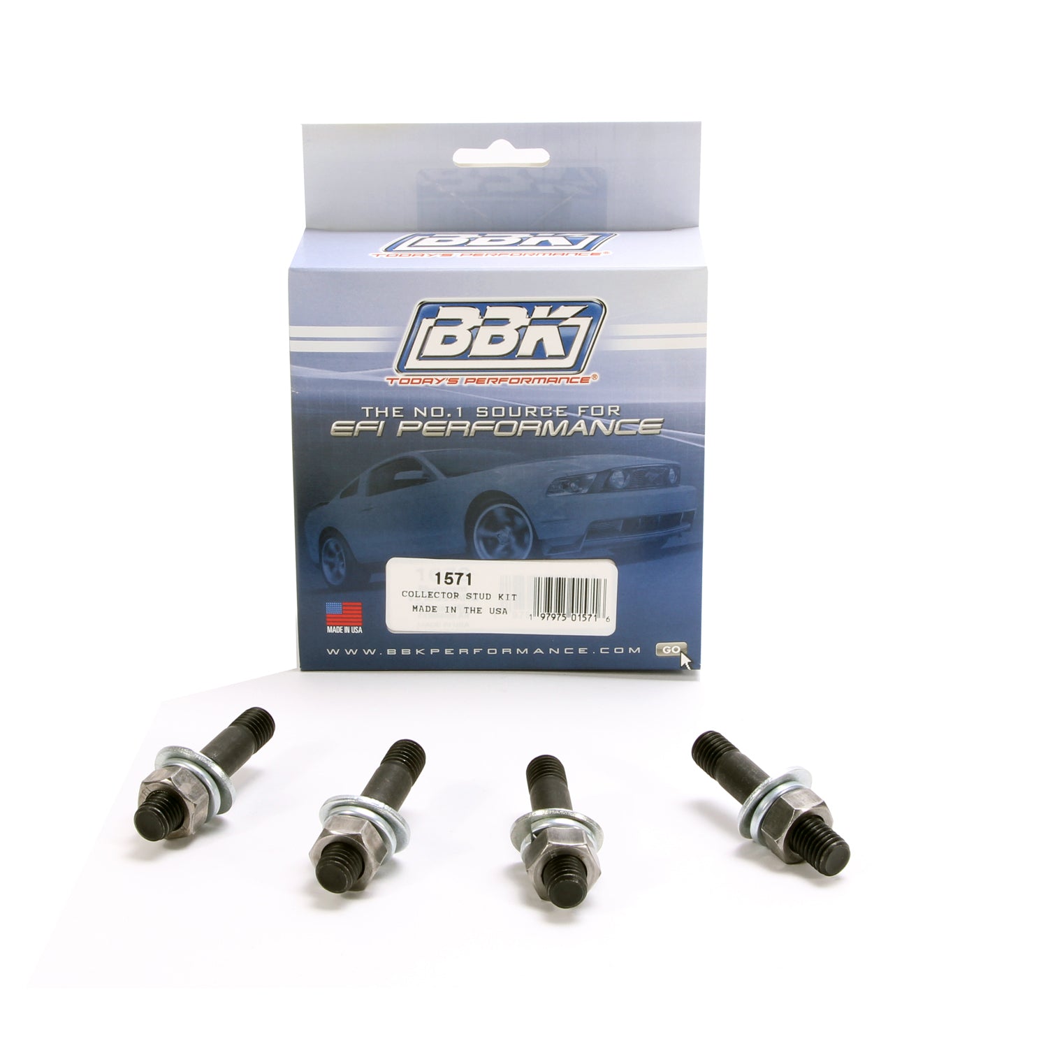 BBK Performance Parts 1571 Stud Kit - (4pk) Header Collector BBK Performance Parts 1571