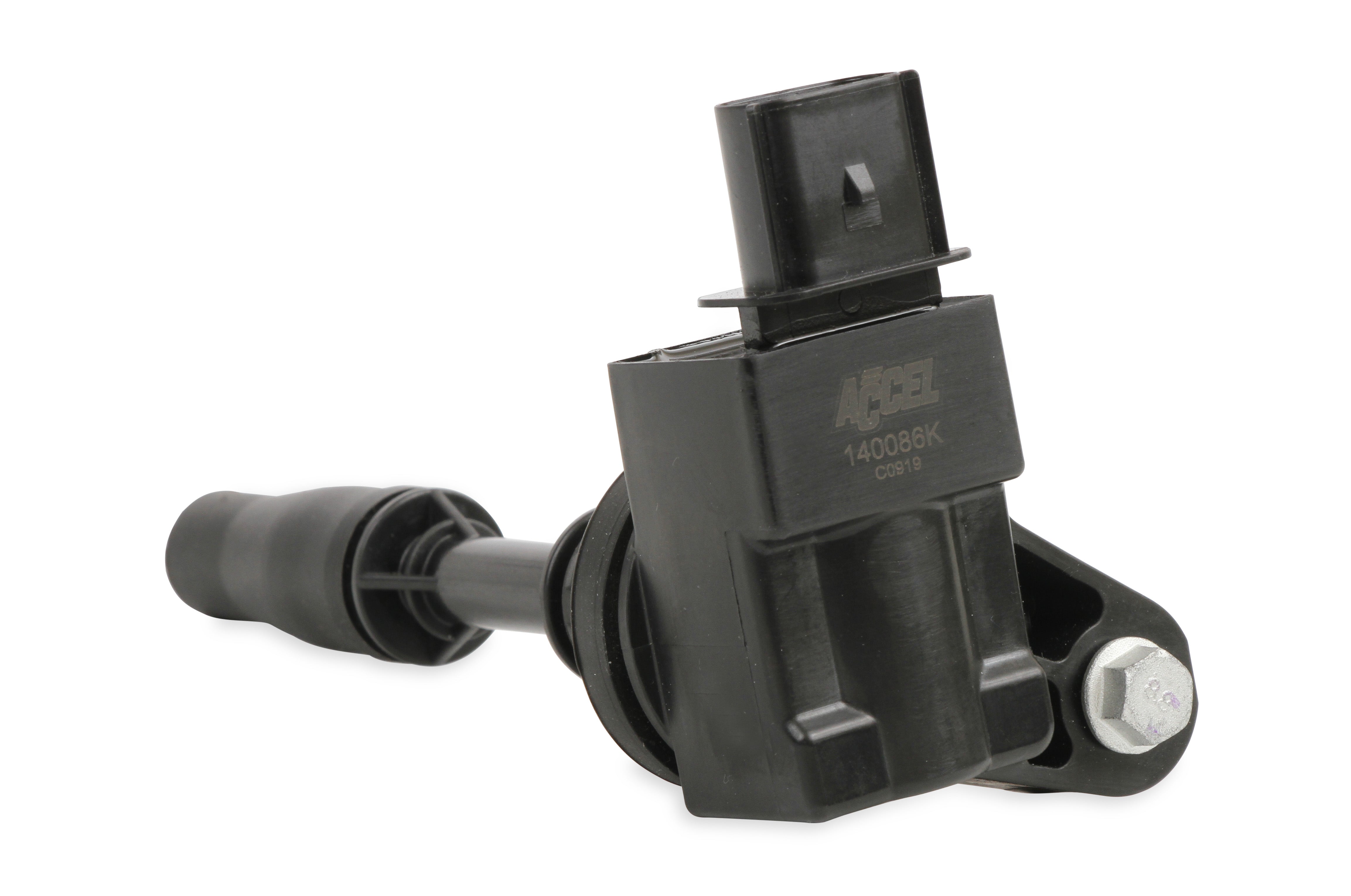Accel Ignition Coil - General Motors 2.0L Turbo, 2.5L, engines Black, Individual