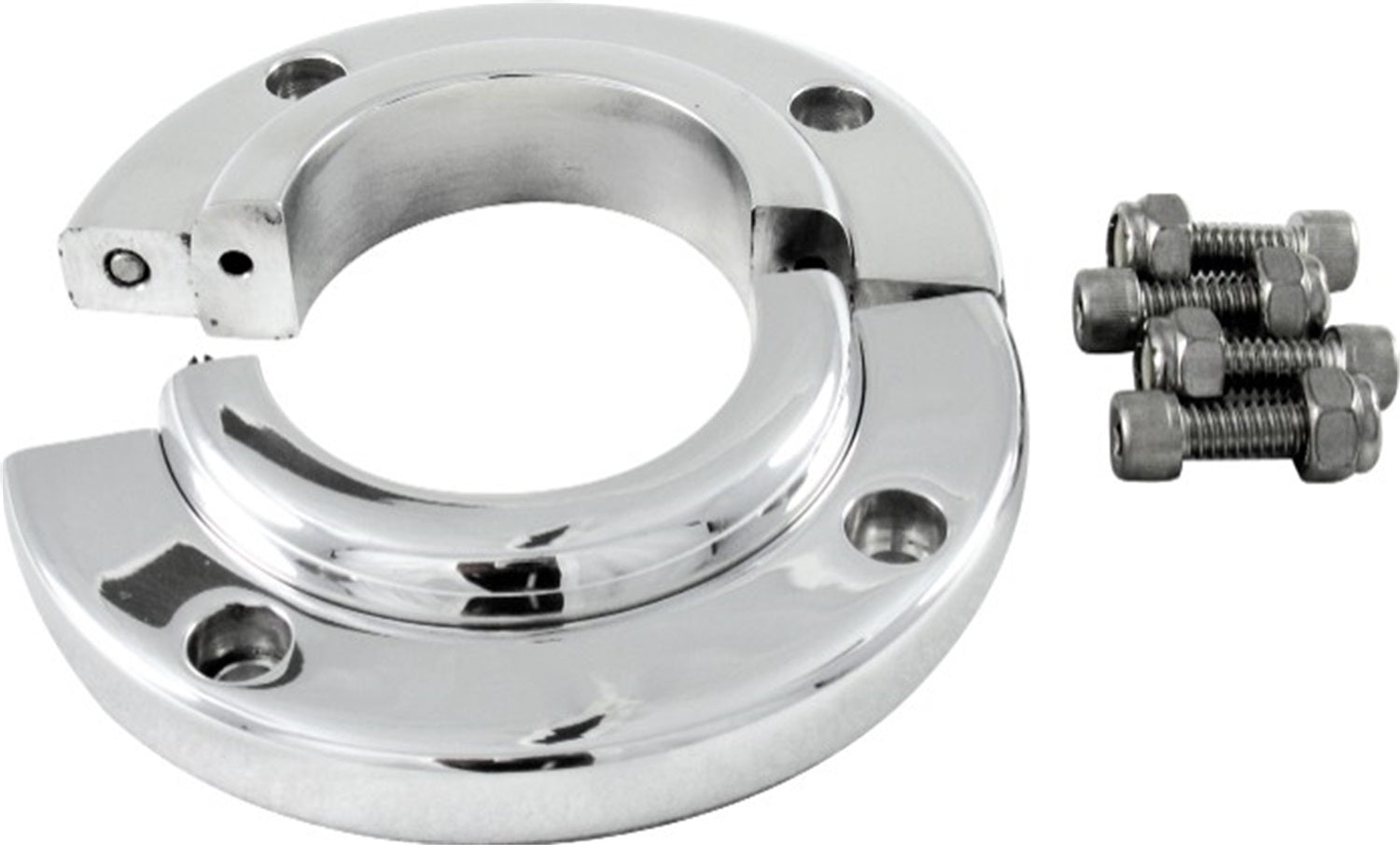 Borgeson 909010 Split Swivel Floor Mount For 2 1/4in. Steering Column Borgeson 909010