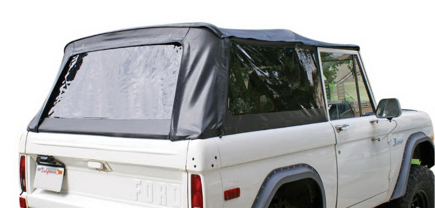 Rampage 98401 Complete Soft Top Kit; Black; Incl. Top/Frame; Rampage 98401