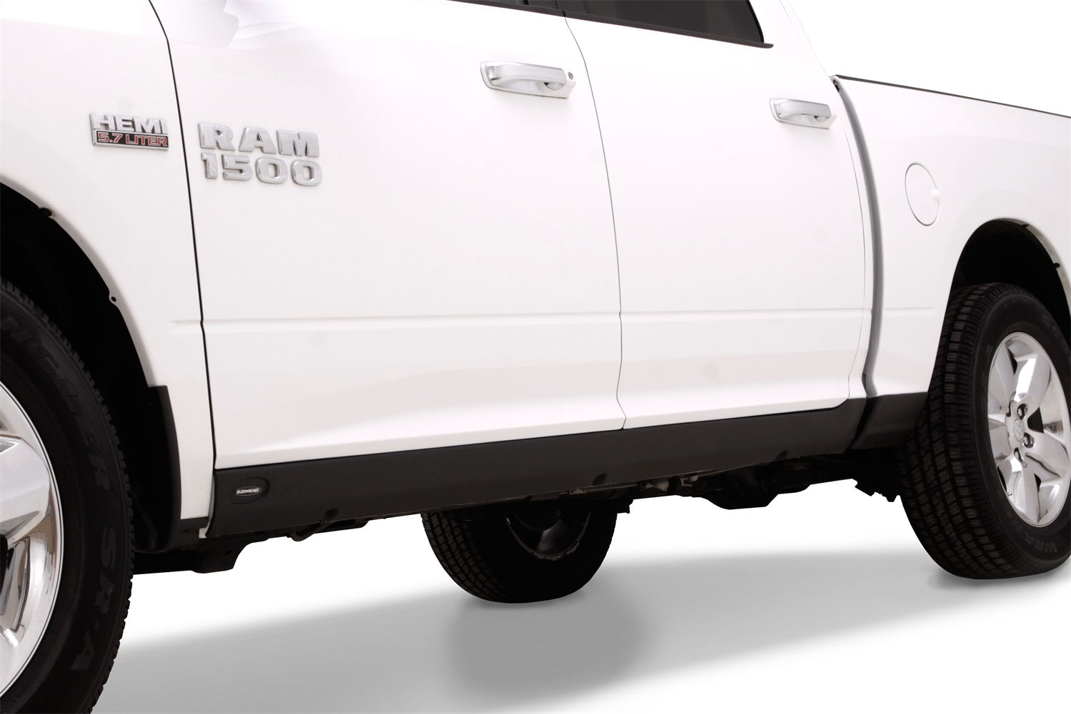 Bushwacker 14086 TrailArmor™ Rocker Panel; 4 pc.; Black; Incl. Side Panels/Sill Plate Cover; Bushwacker 14086