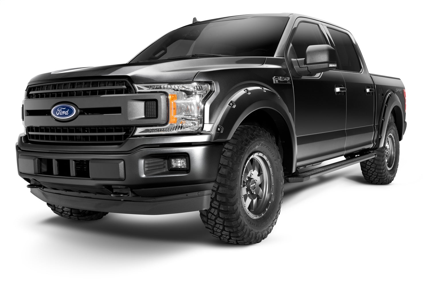 Bushwacker 20945-32 Pocket Style® Color Match Fender Flares Bushwacker 20945-32