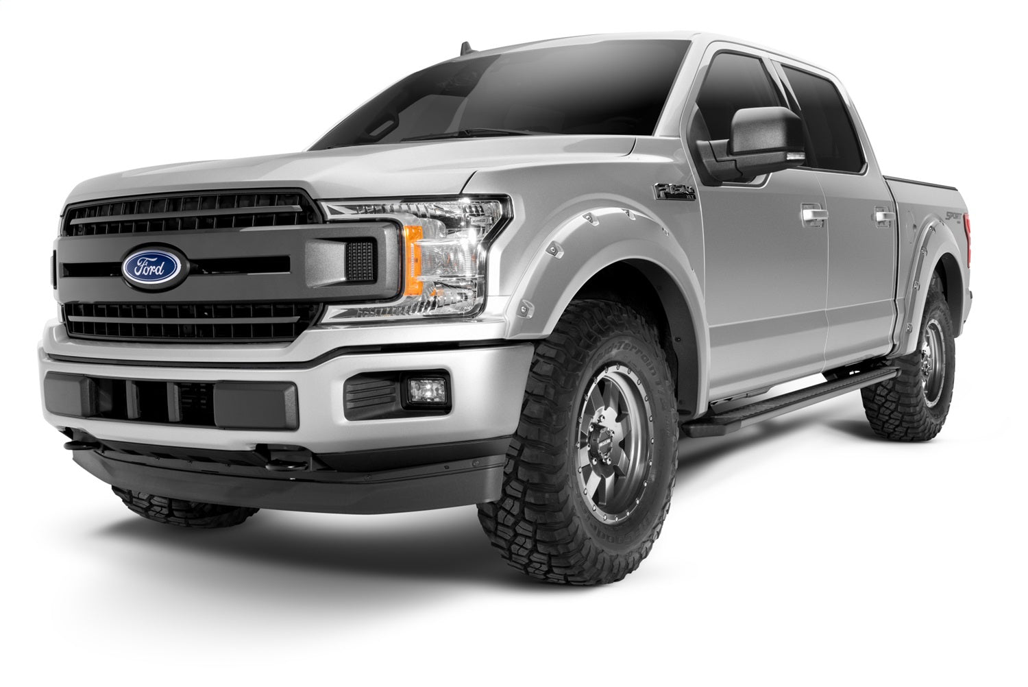 Bushwacker 20945-52 Pocket Style® Color Match Fender Flares Bushwacker 20945-52