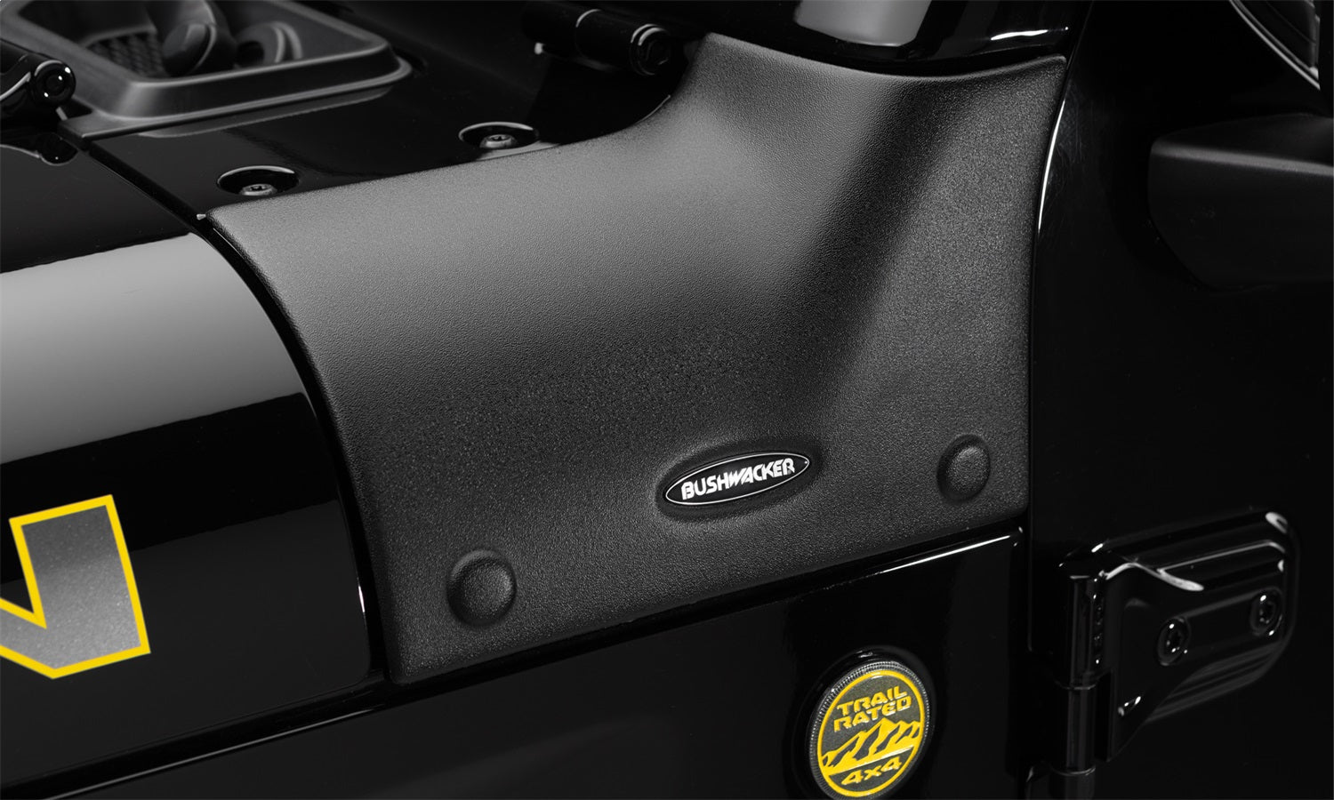 Bushwacker 76129 TrailArmor™ Cowl Guard; OE Matte Black; Bushwacker 76129