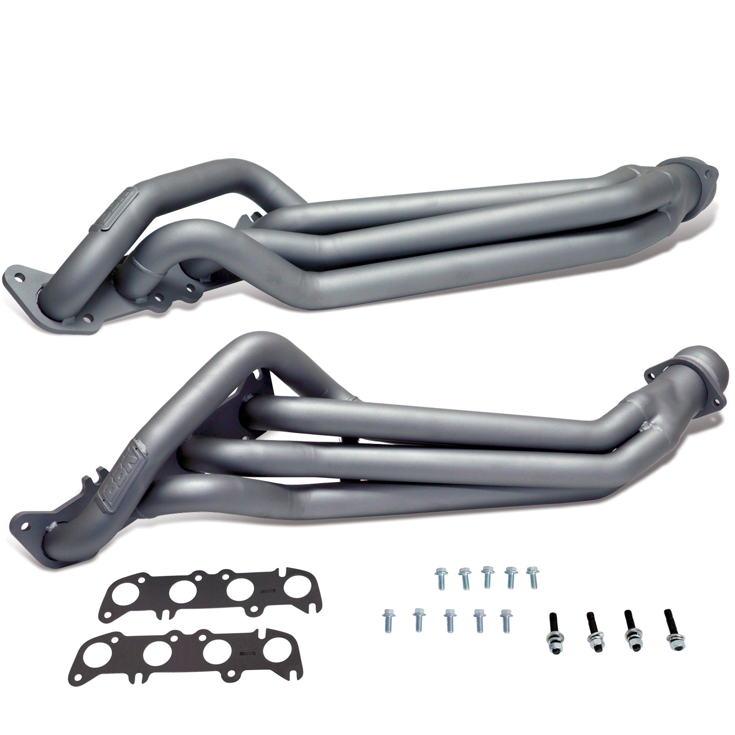 BBK Performance Parts 1856 2011-2023 MUSTANG GT 5.0 1-7/8 LONG TUBE EXHAUST HEADERS (TITANIUM CERAMIC). BBK Performance Parts 1856