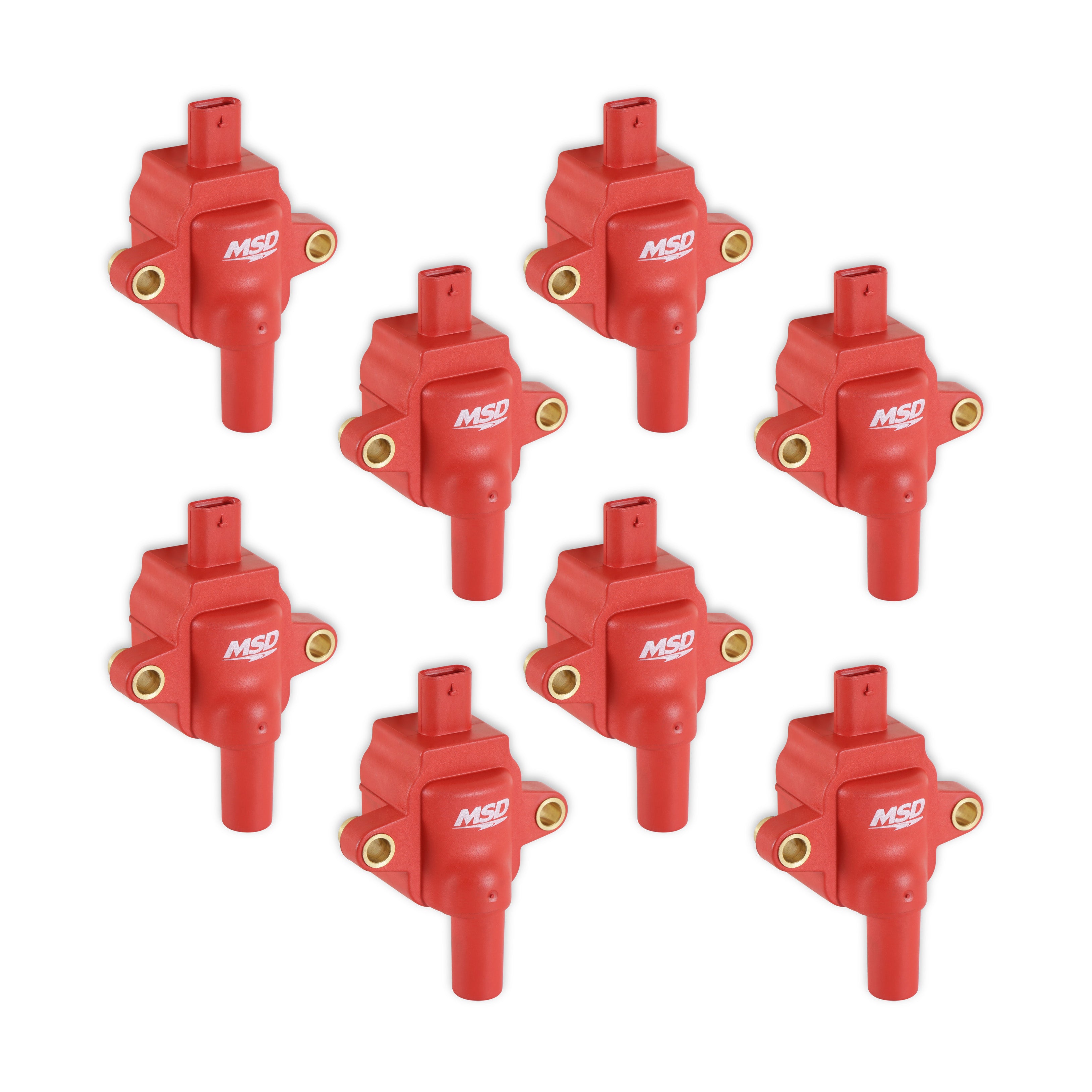 MSD 82838 Coil Ford Godzilla 7.3L 8-Pack Red MSD 82838