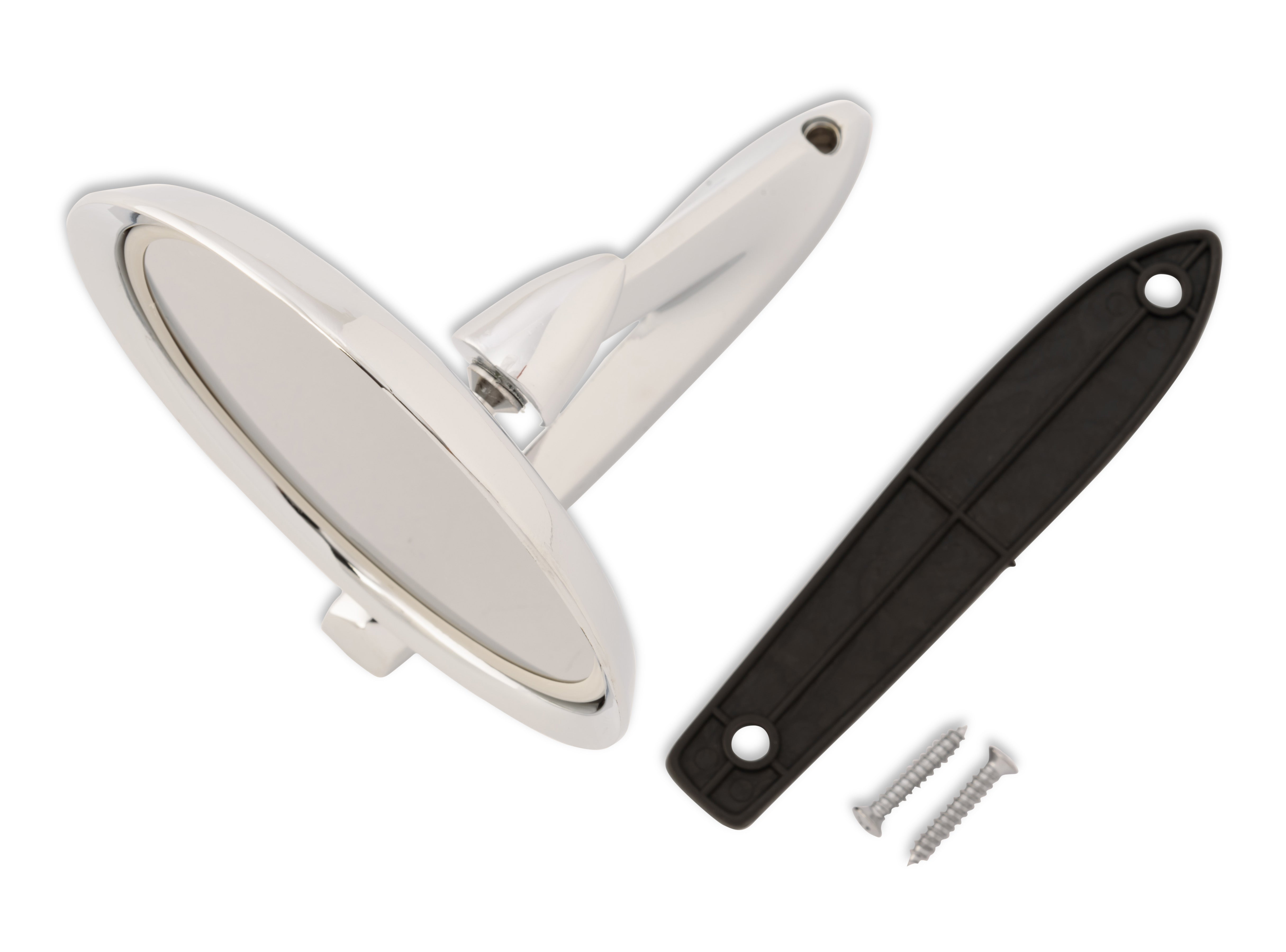 Scott Drake C3RZ-17696-A 1964-1966 Ford Mustang Outside Mirror Round Scott Drake C3RZ-17696-A