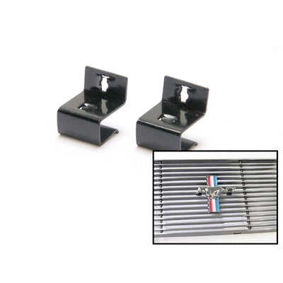 Scott Drake C5ZZ-16229-BGMC 1964-1973 Ford Mustang Billet Grille Emblem Mounting Clips Scott Drake C5ZZ-16229-BGMC