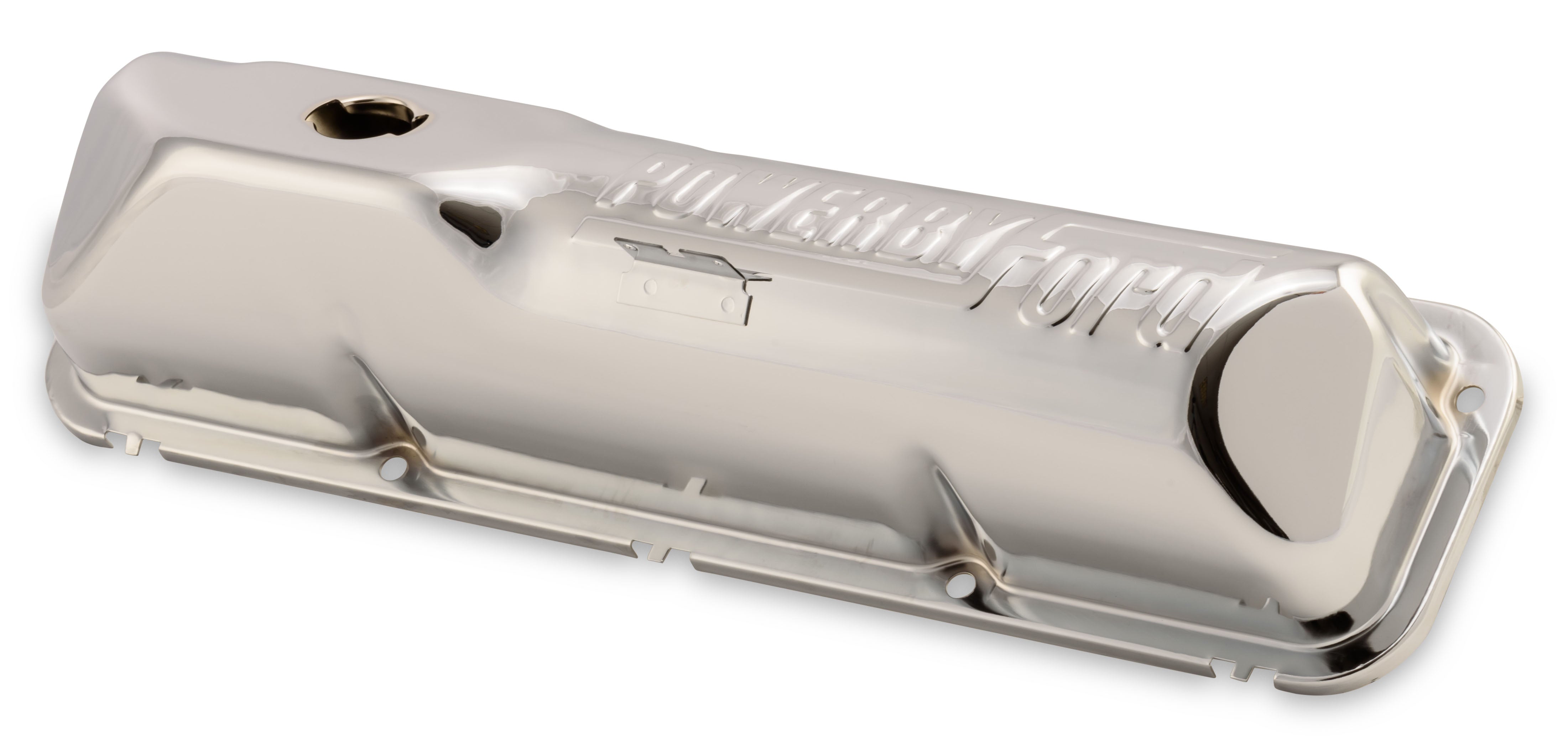 Scott Drake C6OZ-6A582-C 1967-1973 Ford Mustang 390/428 "Powered by Ford"  chrome valve covers Scott Drake C6OZ-6A582-C