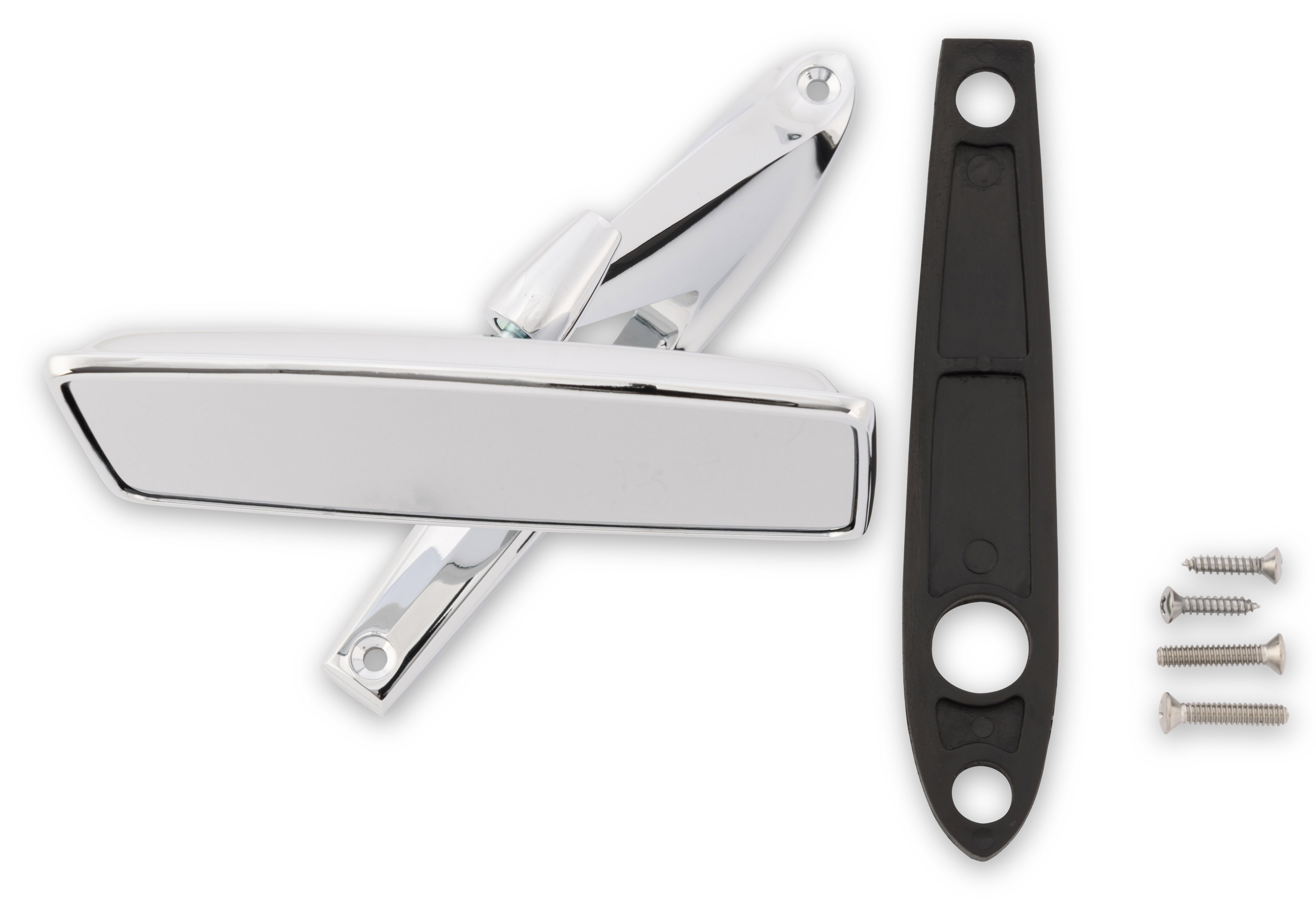 Scott Drake C7AZ-17696-A 1967-1973 Ford Mustang Exterior Mirror Chrome Finish Scott Drake C7AZ-17696-A