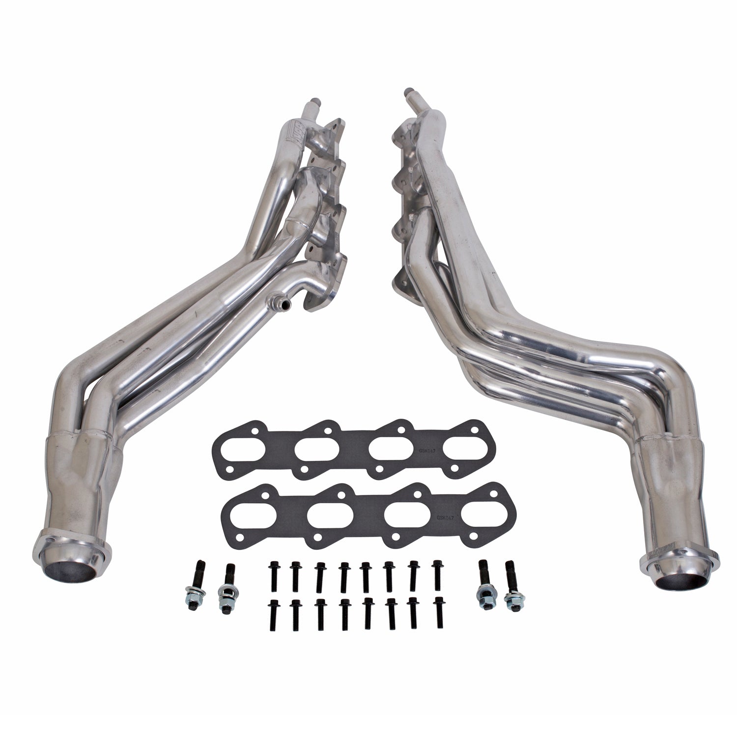 BBK Performance Parts 15320 1996-1998 MUSTANG COBRA 1-5/8 LONG TUBE HEADERS (POLISHED SILVER CERAMIC) BBK Performance Parts 15320