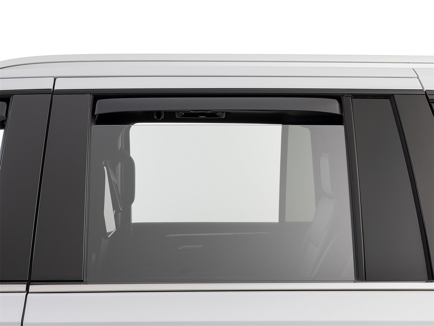 Weathertech 831010IM Side Window Deflector; Rear; Dark Tint; Weathertech 831010IM