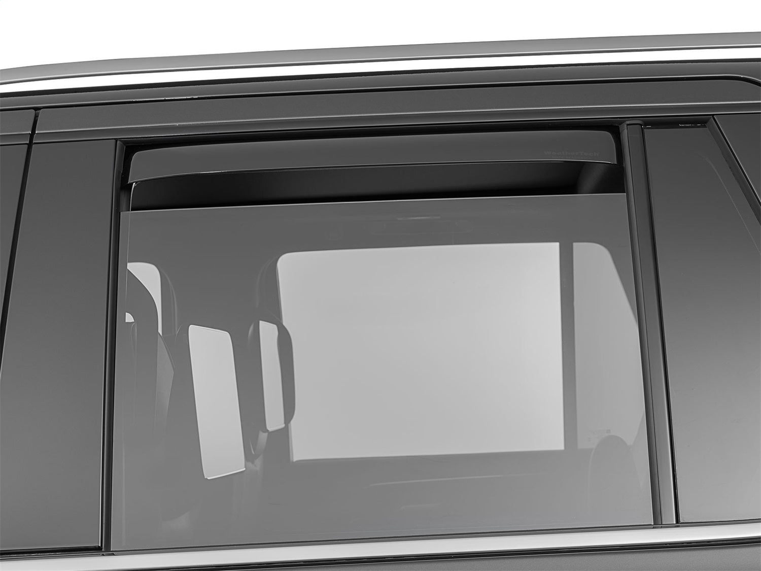 Weathertech 811010IM Side Window Deflector; Rear; Dark Tint; Weathertech 811010IM